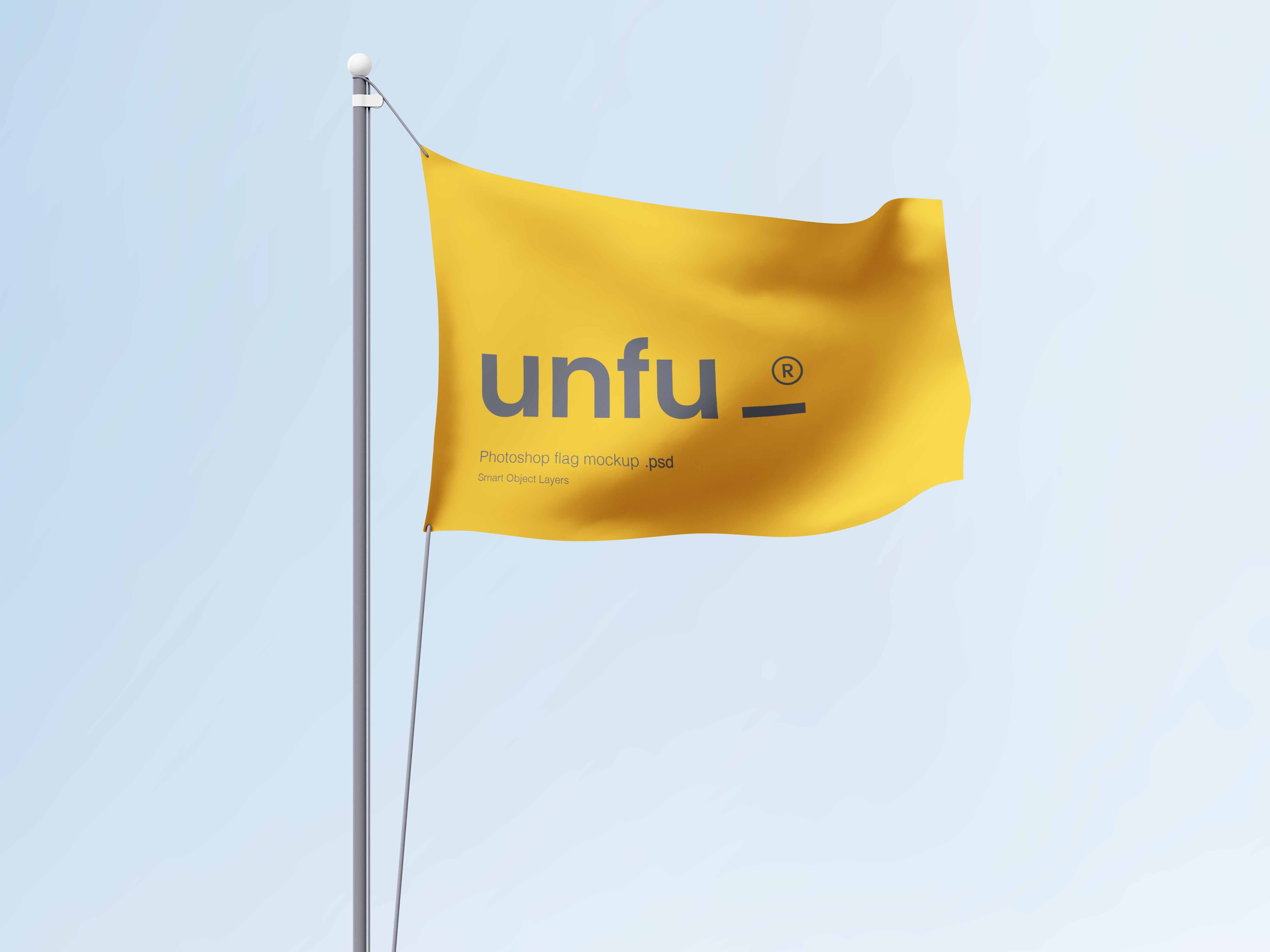 旗帜PSD素材