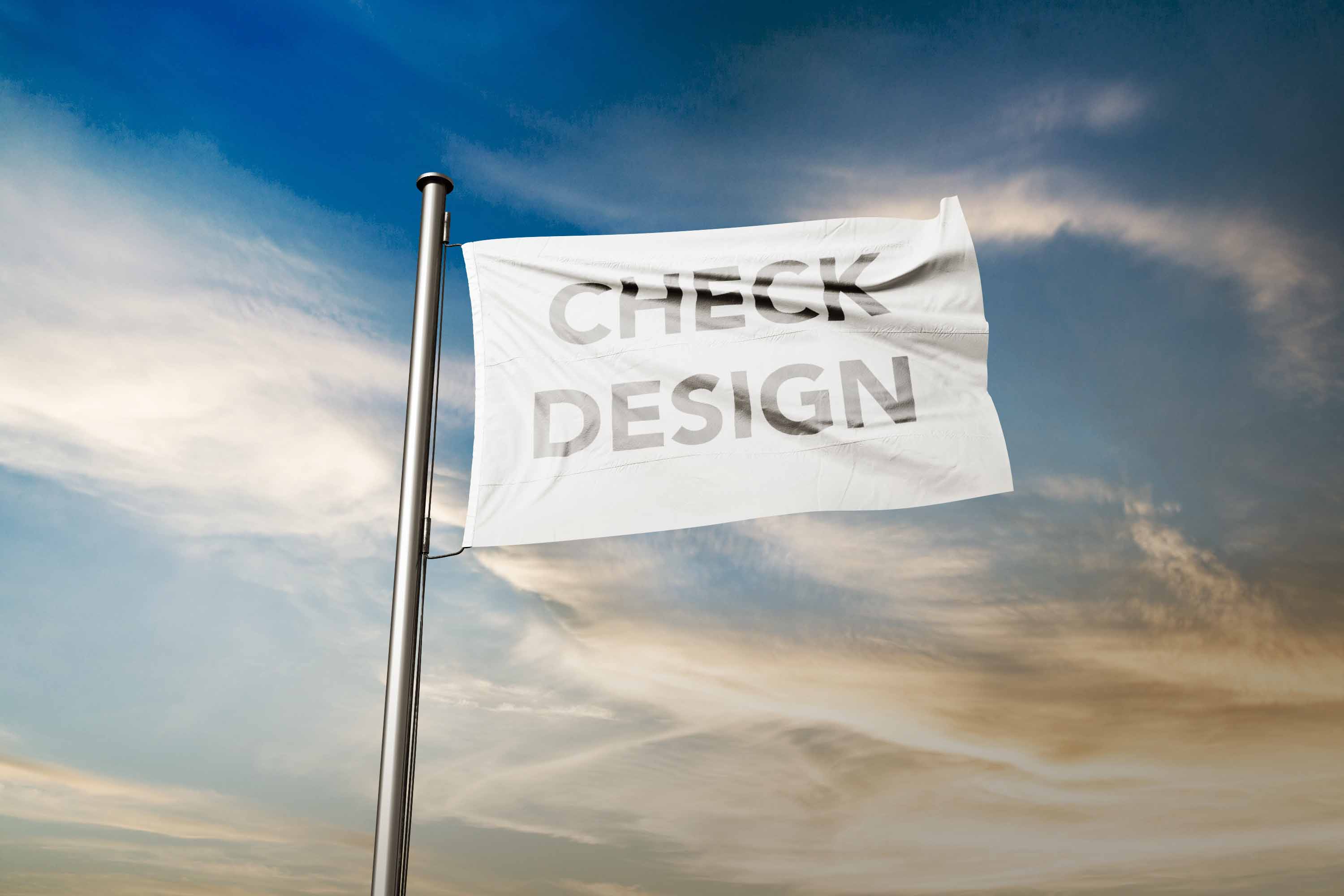 旗帜logo智能贴图