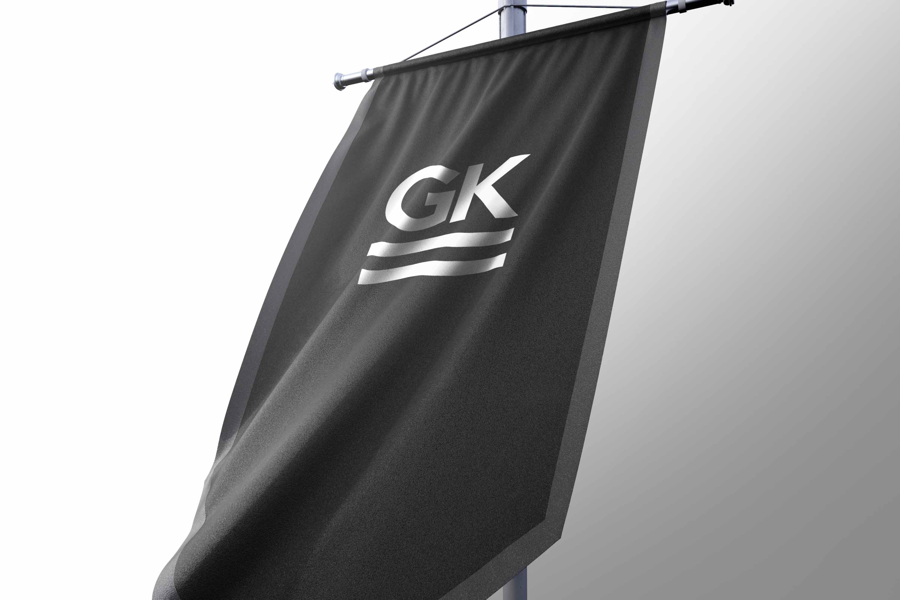 旗帜样机png素材