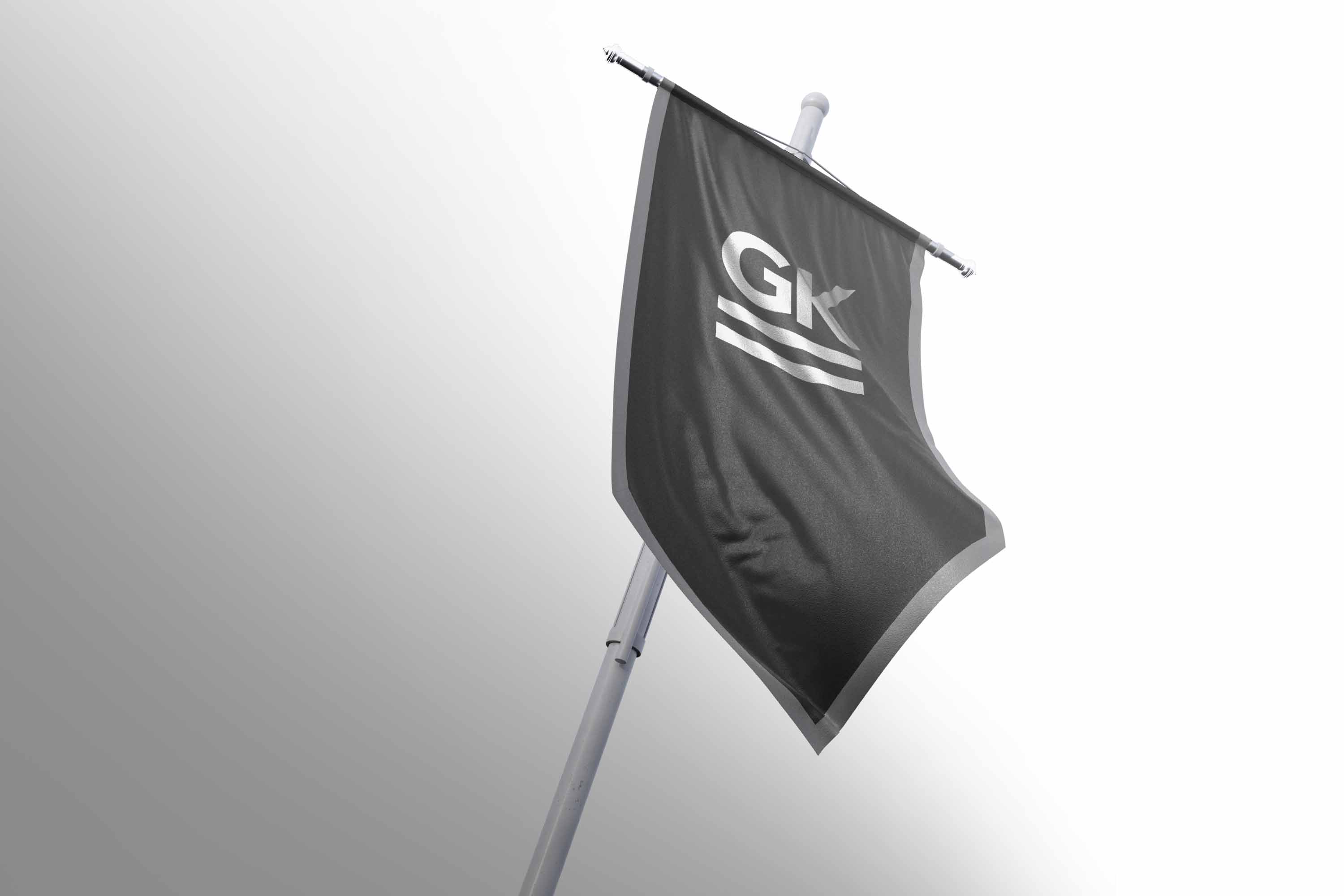 旗帜样机模板下载