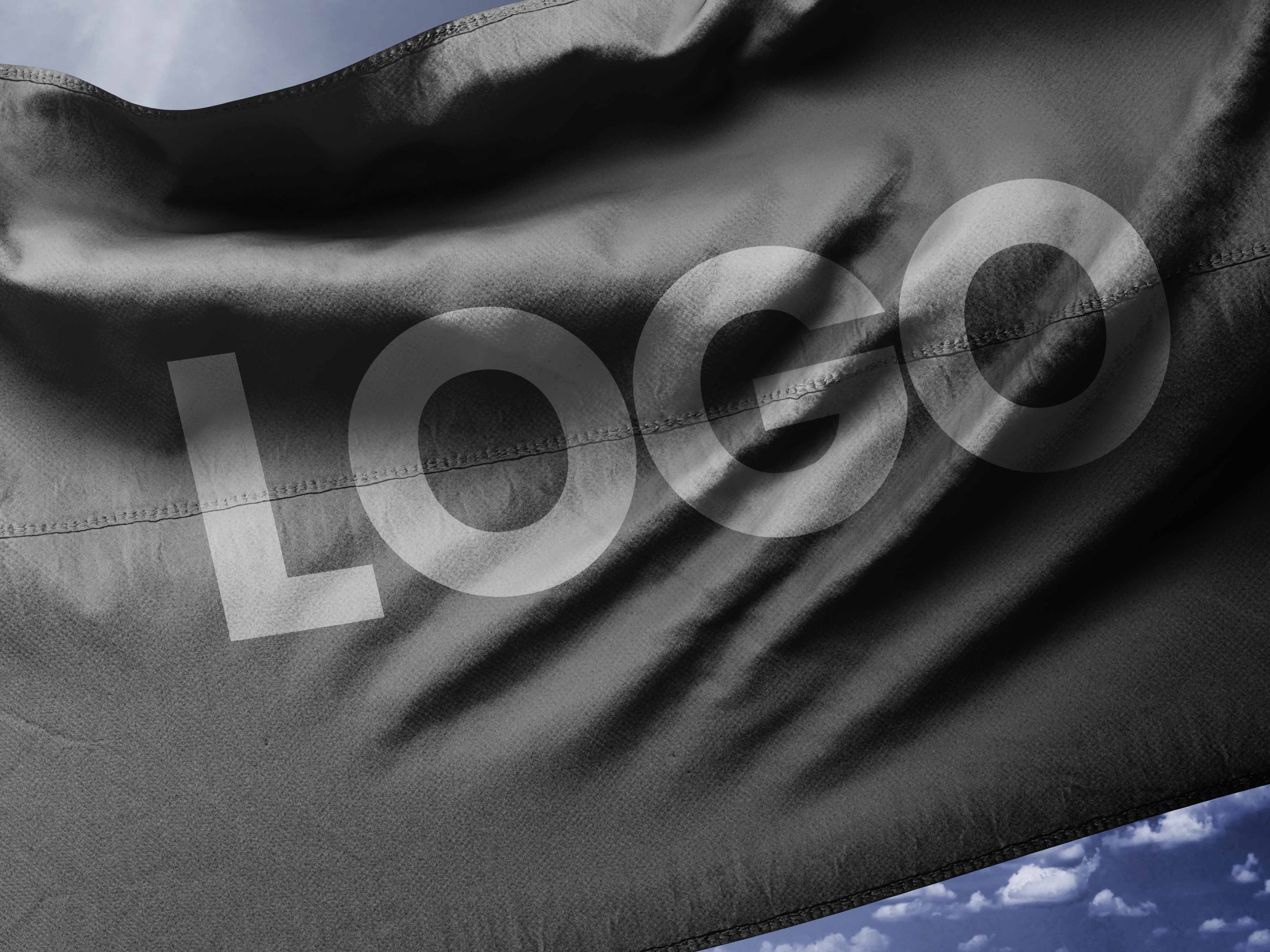 旗帜样机素材下载