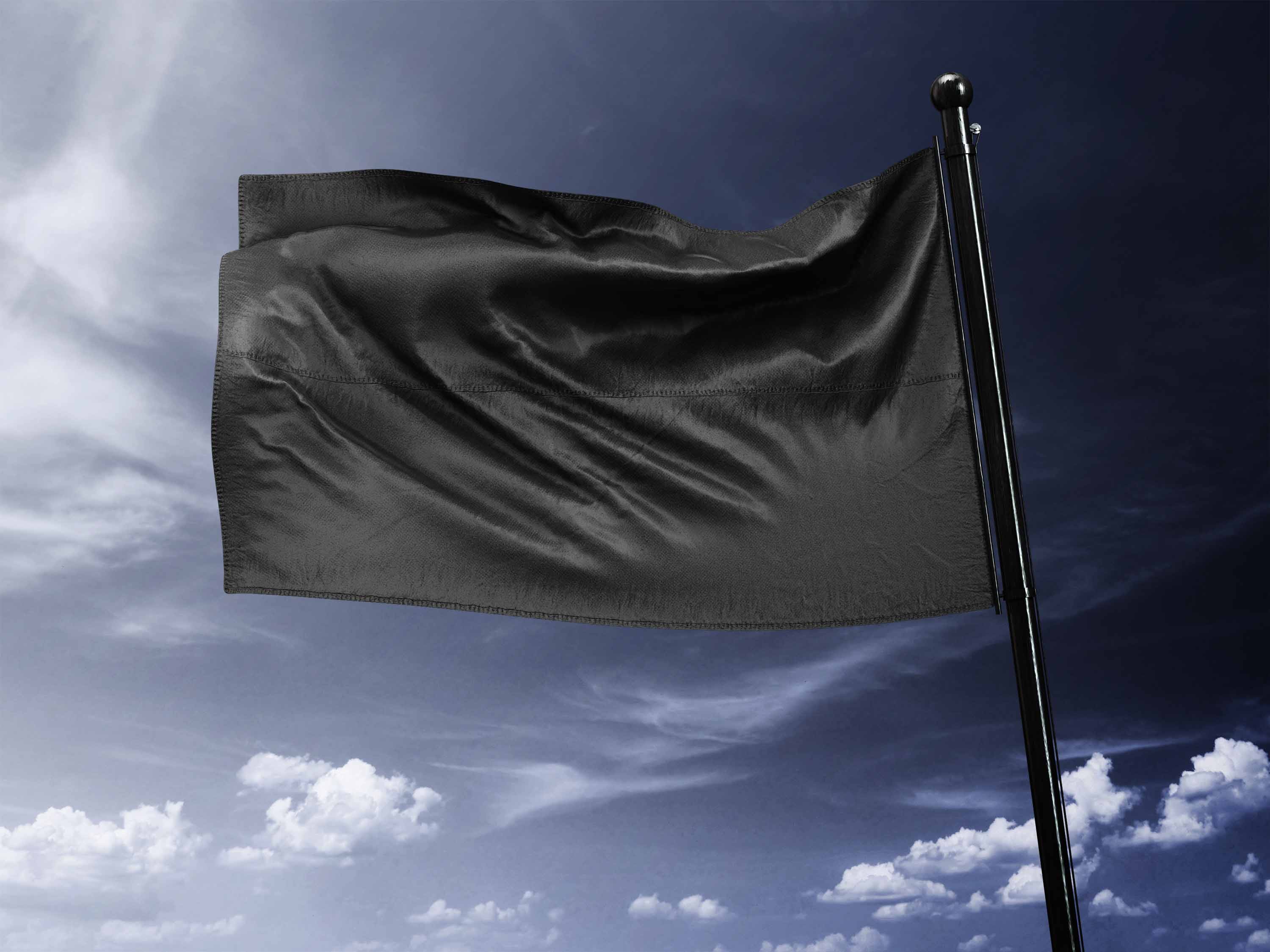 旗帜样机素材免费下载