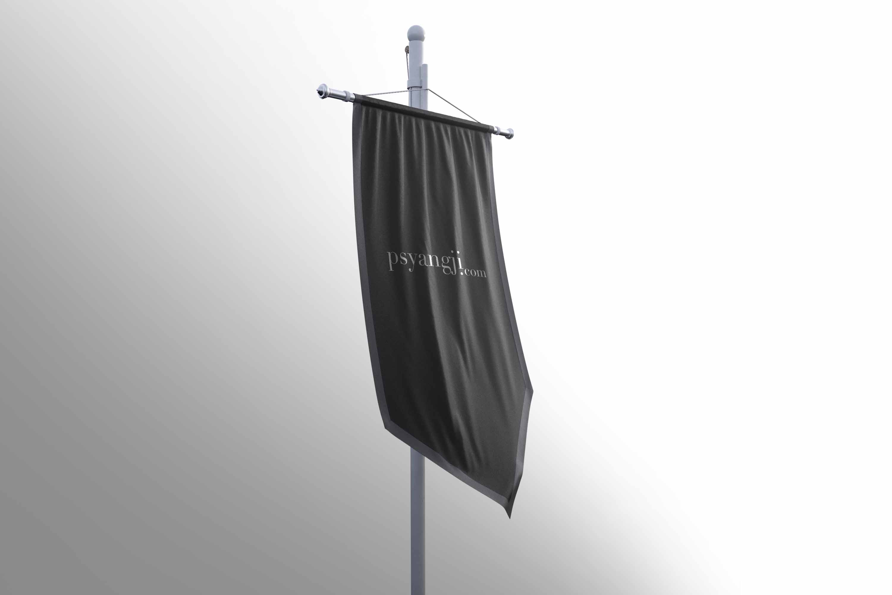 旗帜样机设计素材