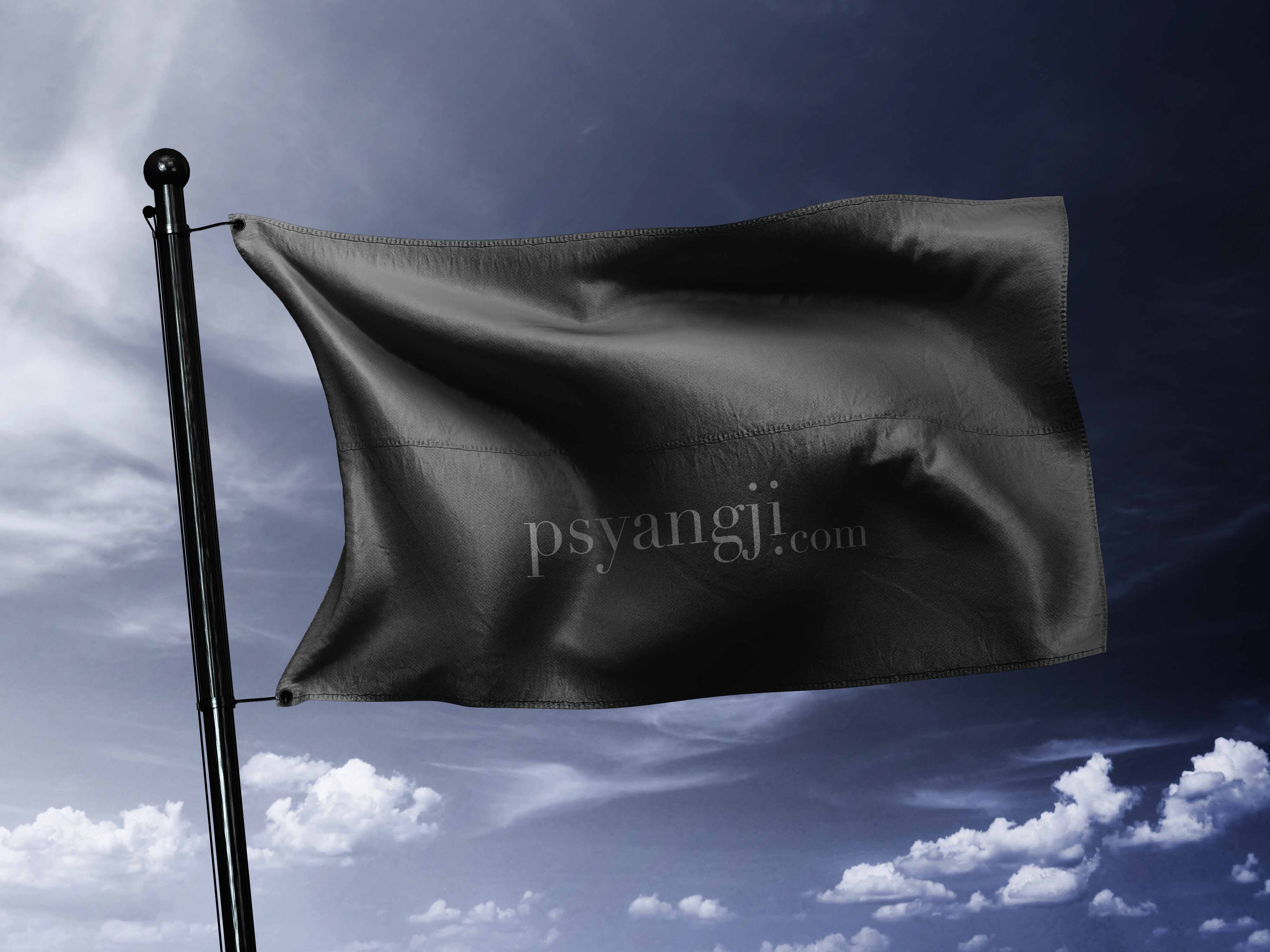 旗帜素材ps样机