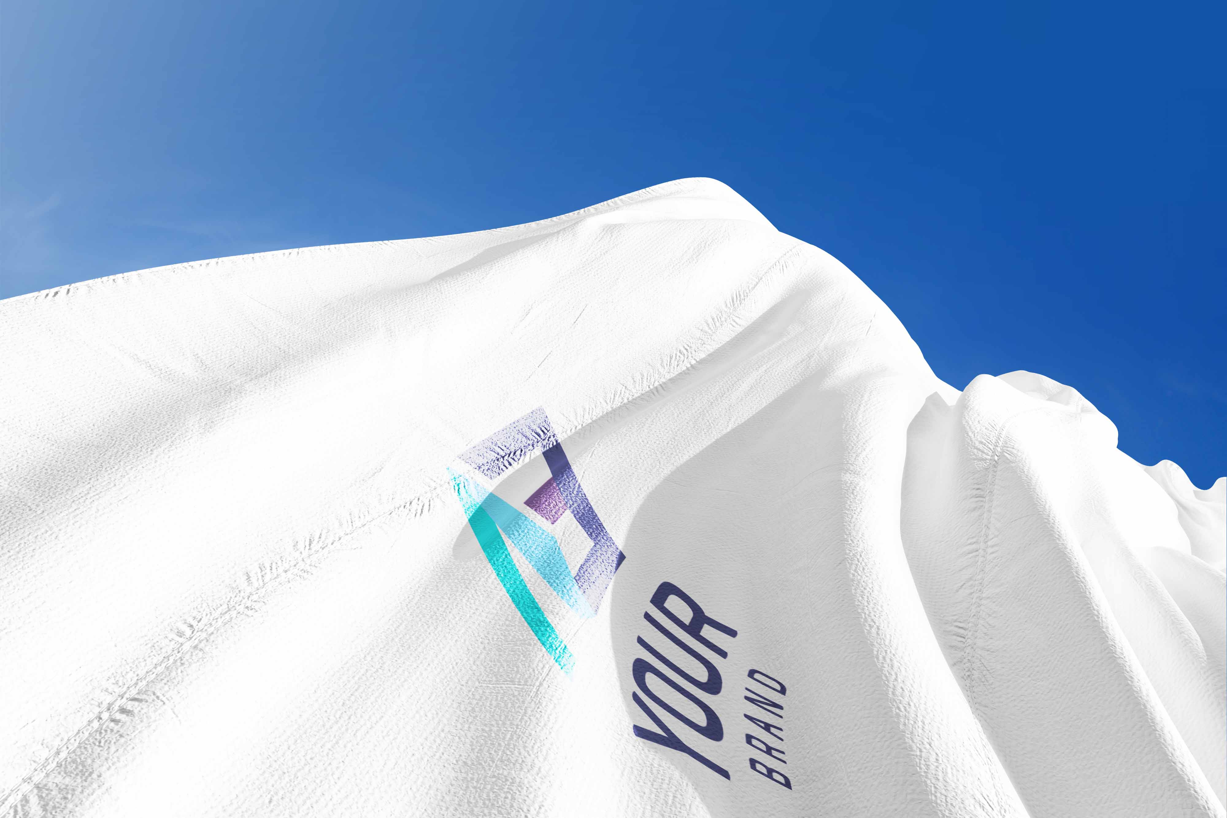 旗帜订制ps样机