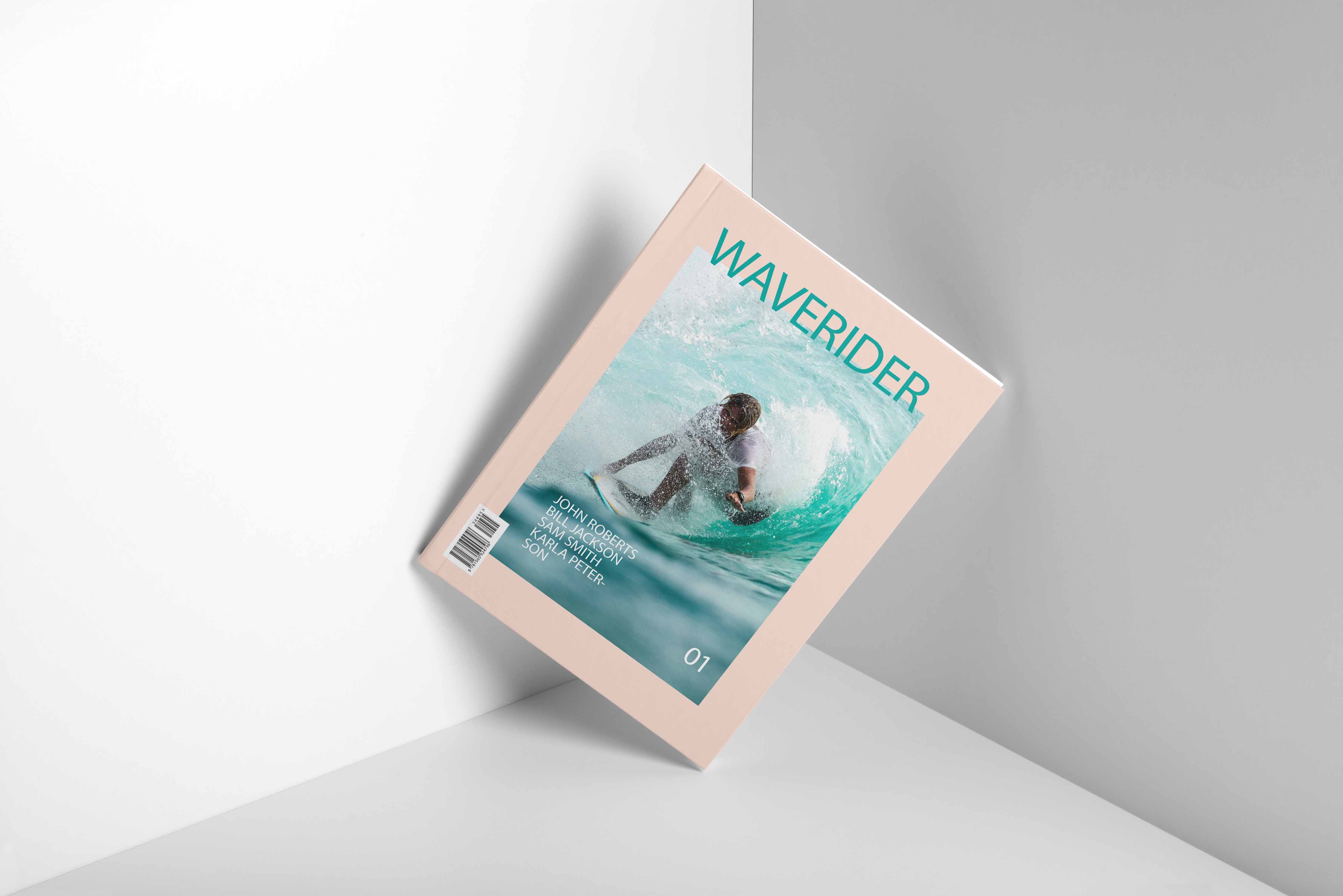 时尚杂志封面设计贴图