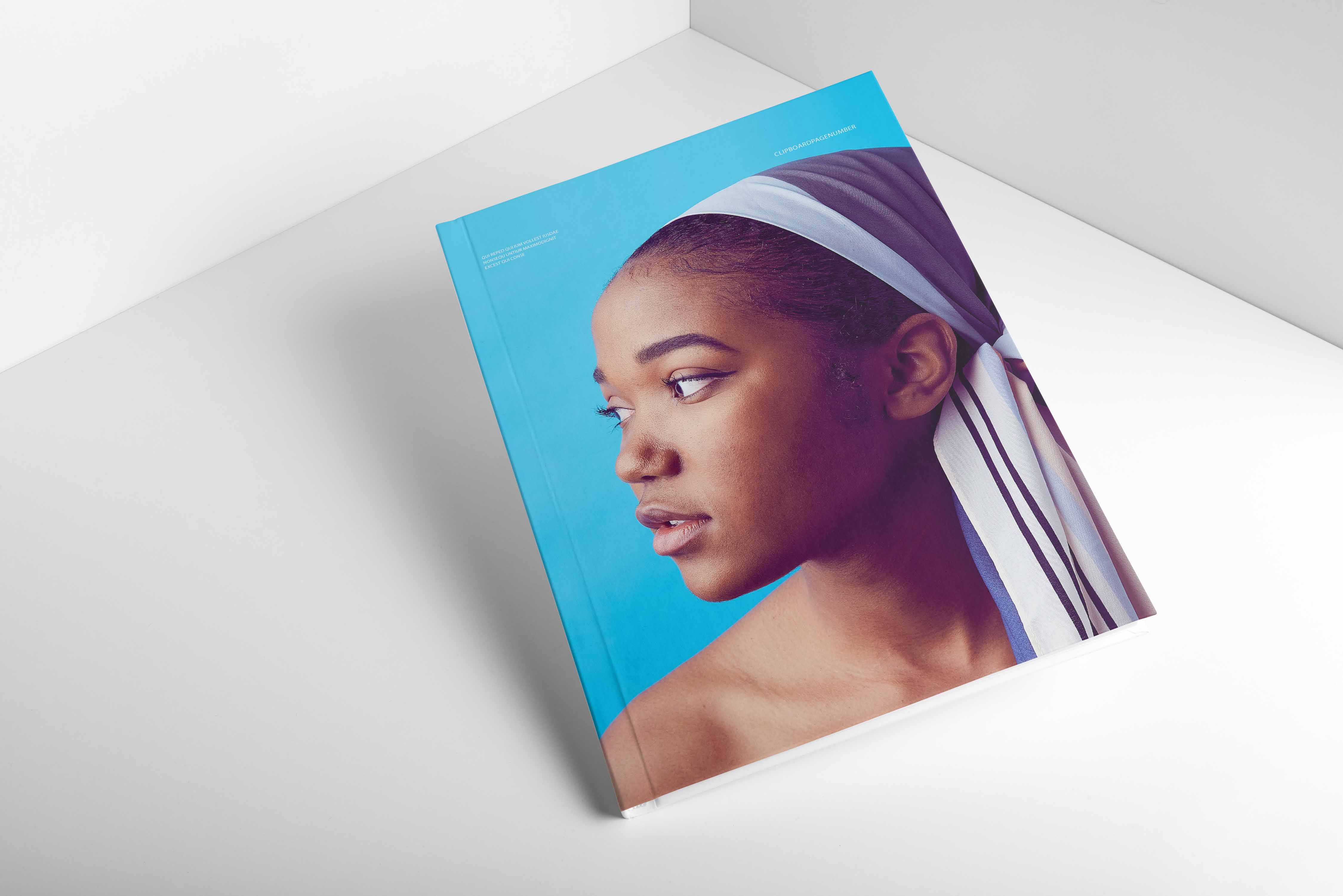 杂志封面设计贴图