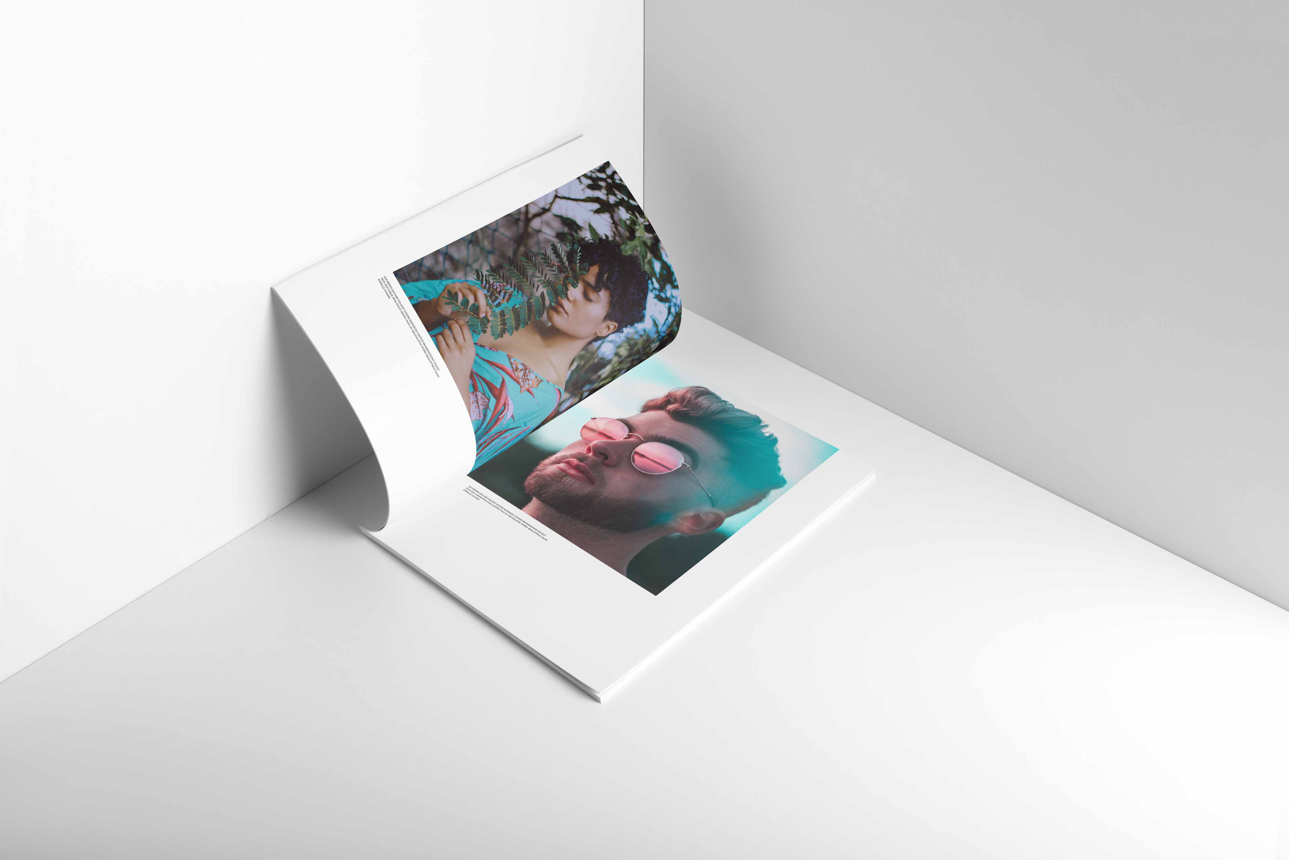 杂志翻页效果贴图