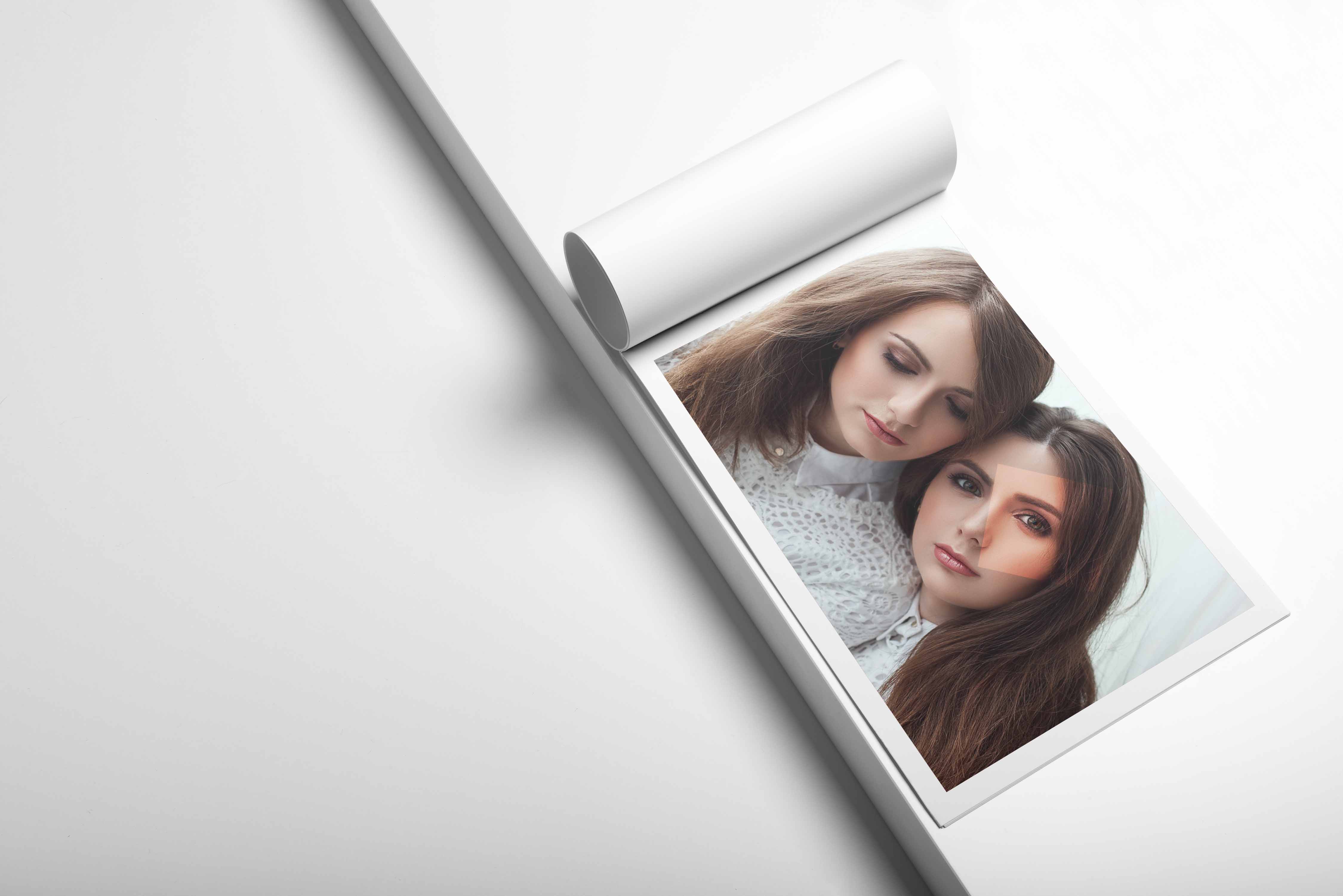 画册内容页展示ps样机