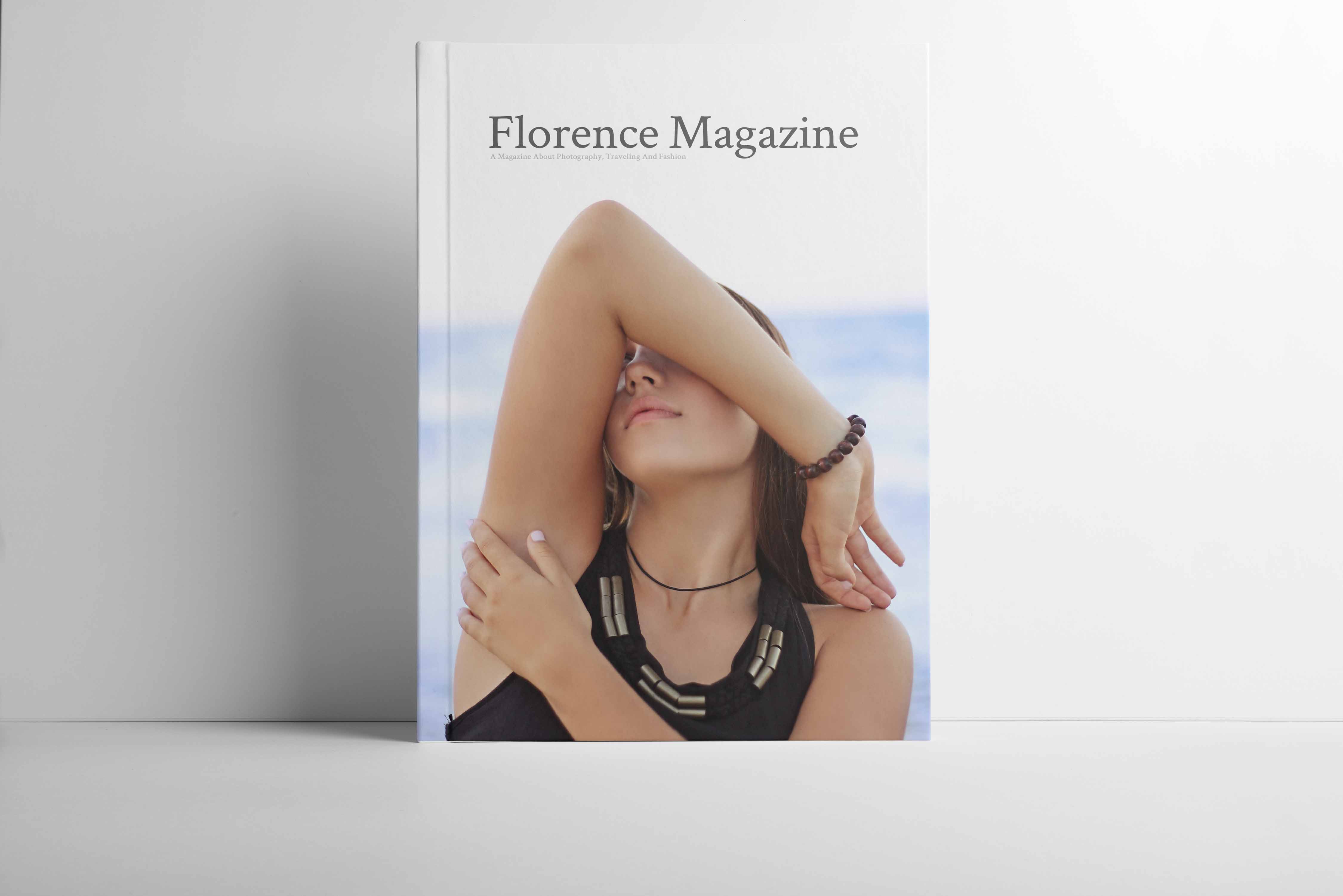 画册封面设计图样机