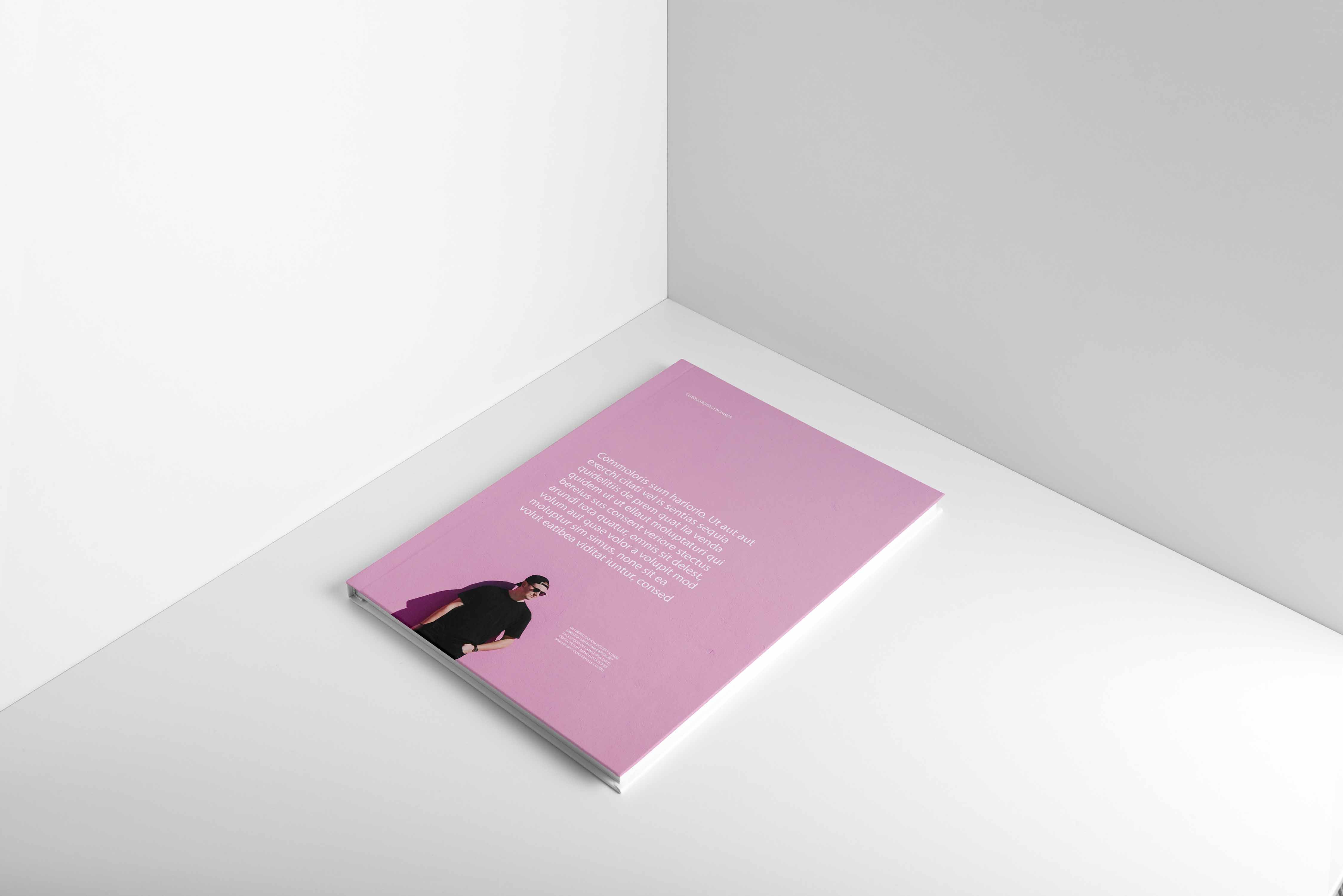 画册封面设计展示psd贴图