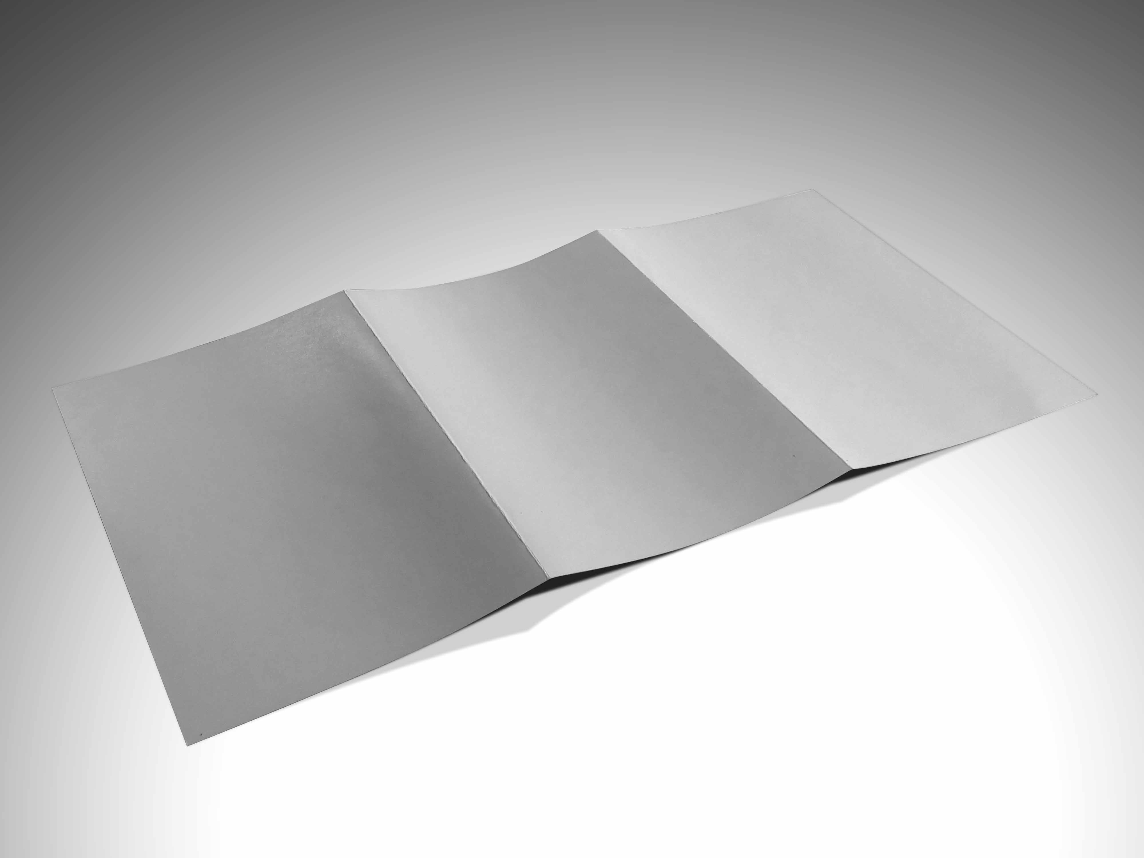 a5三折页排版设计ps样机