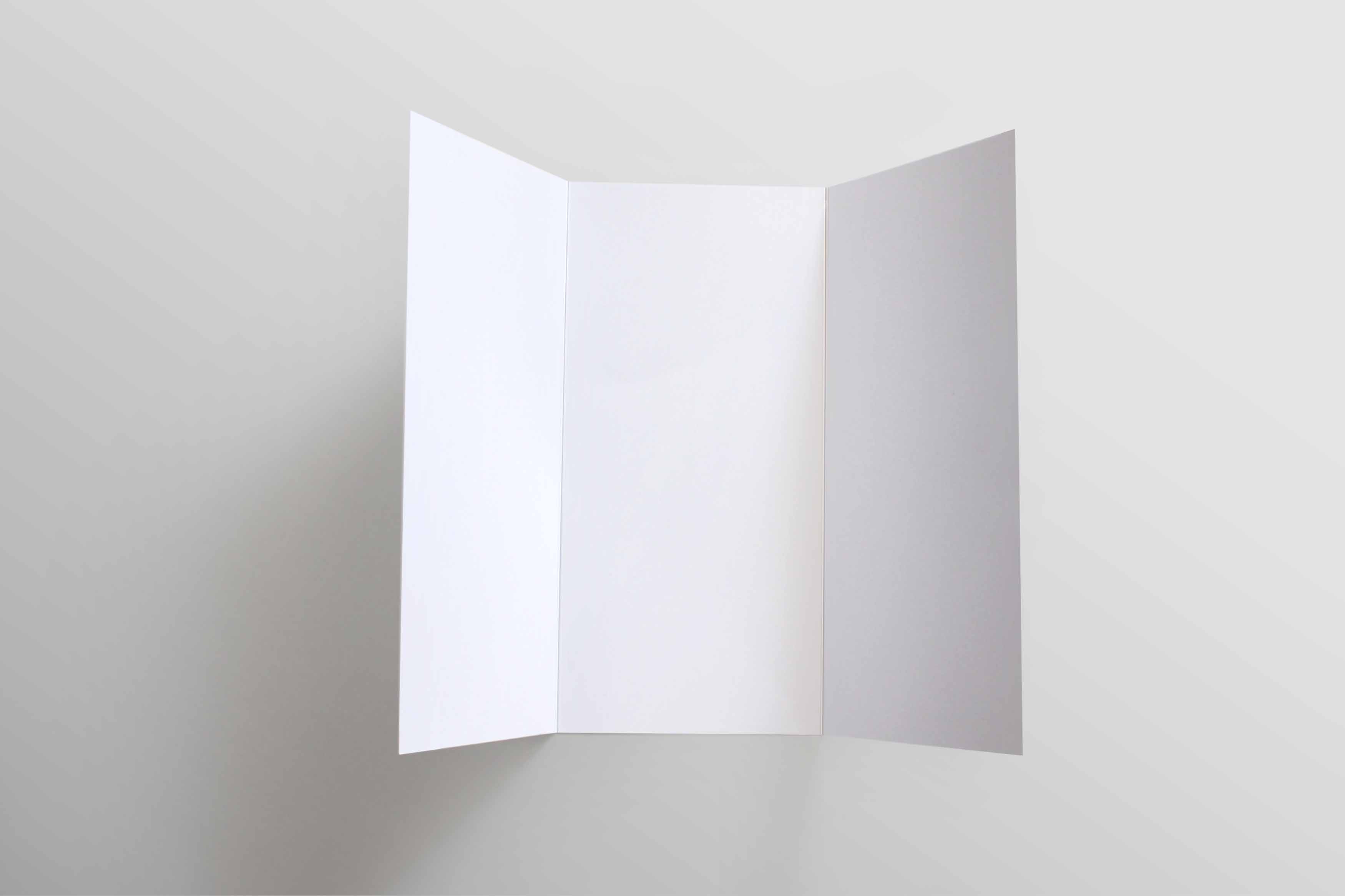 三折页ps样机模板源文件