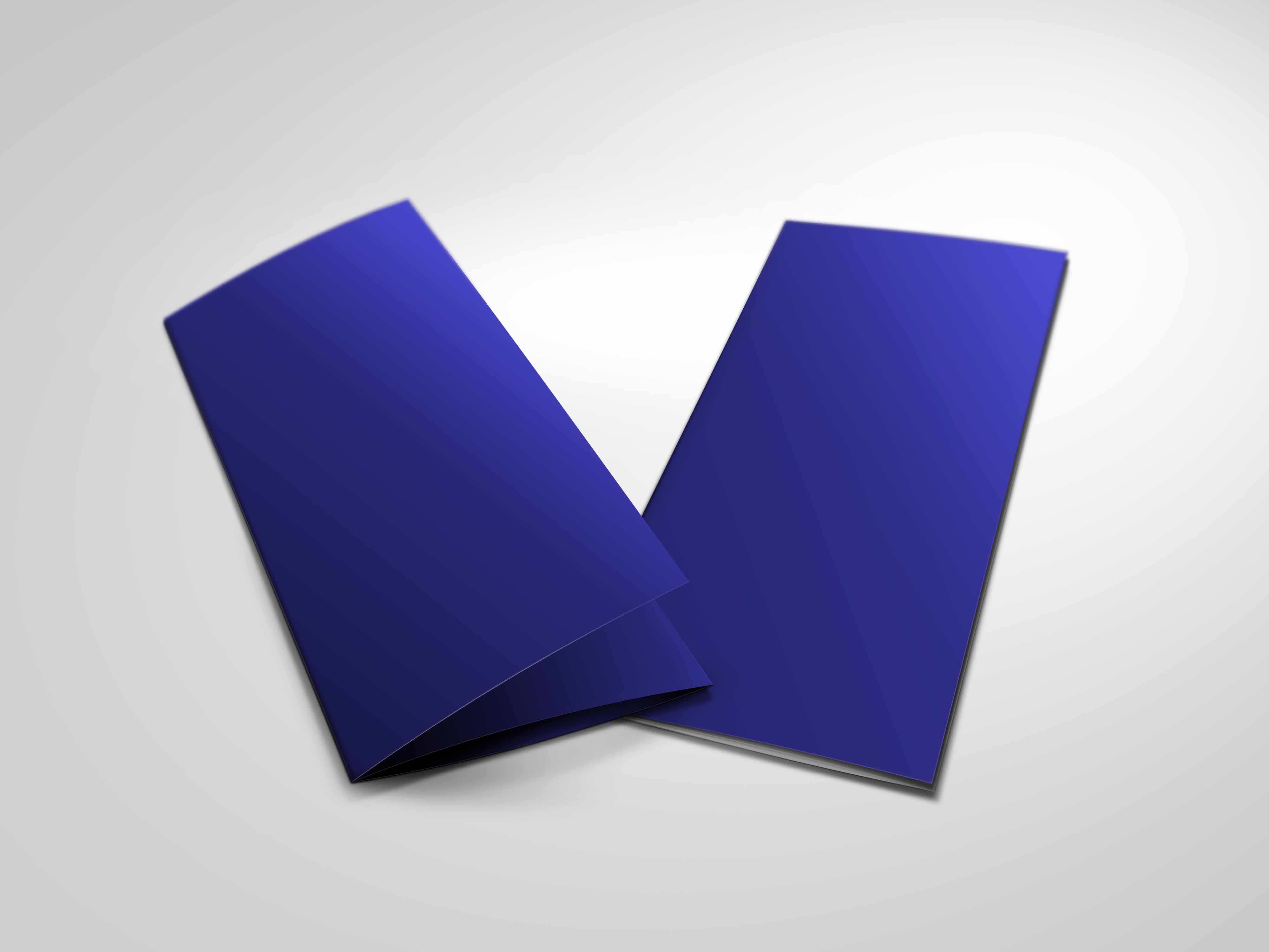 三折页设计封面ps样机