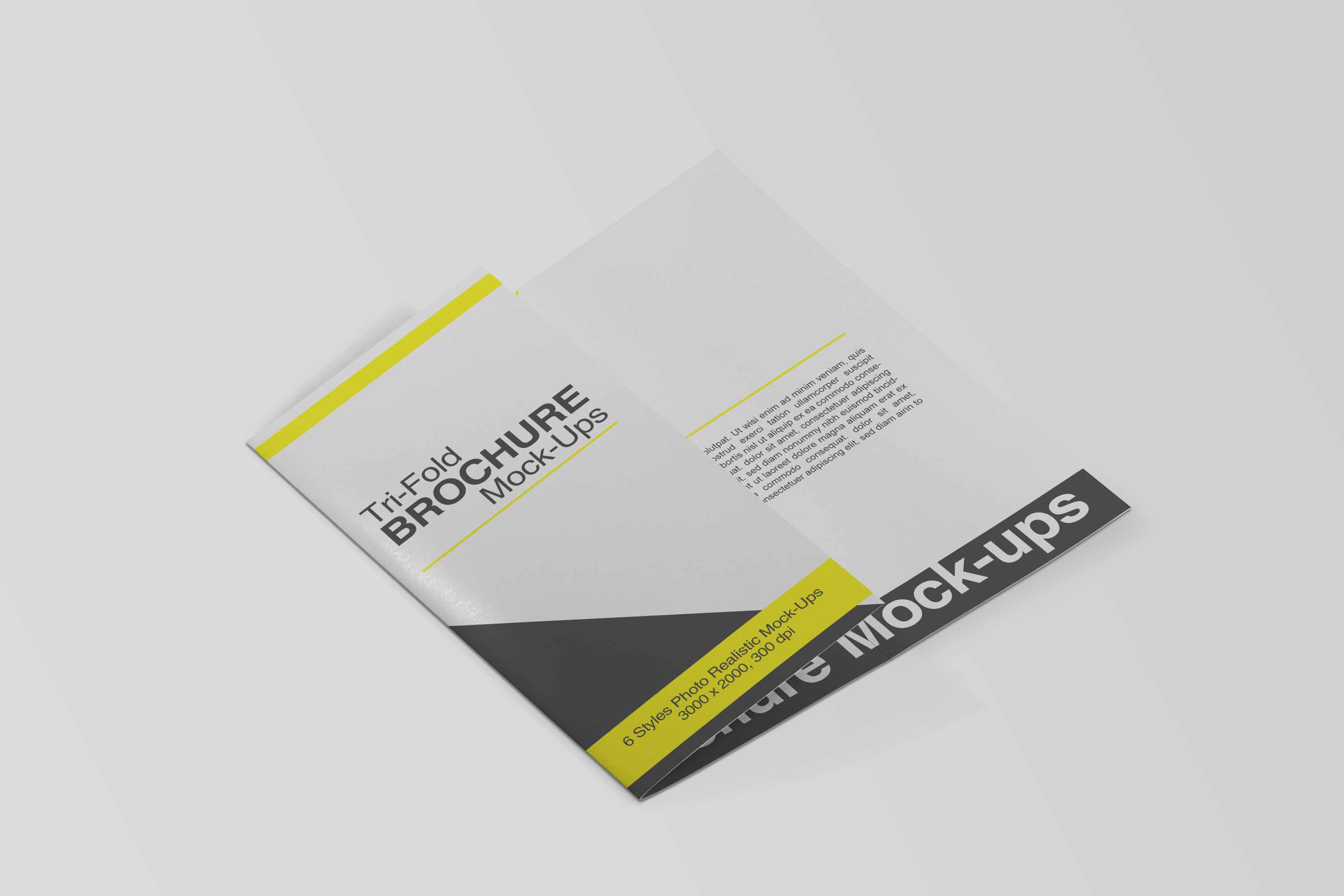 三折页设计模板素材