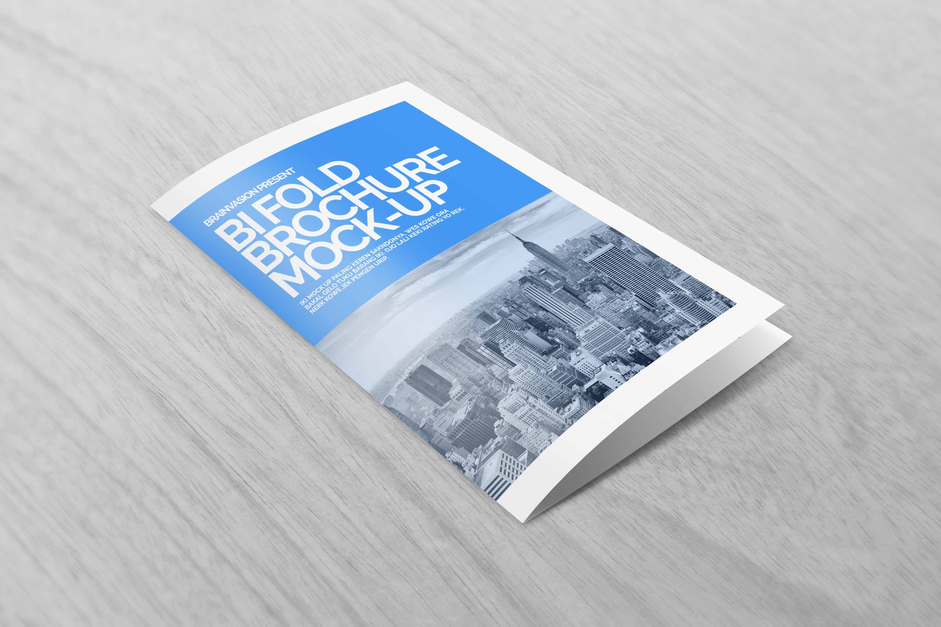 二折页封面图设计psd贴图