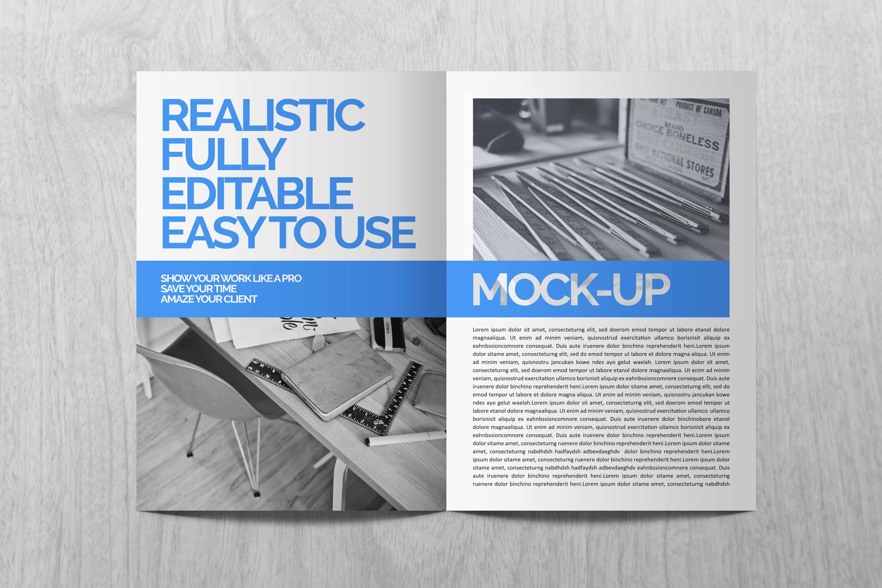 二折页排版设计psd素材