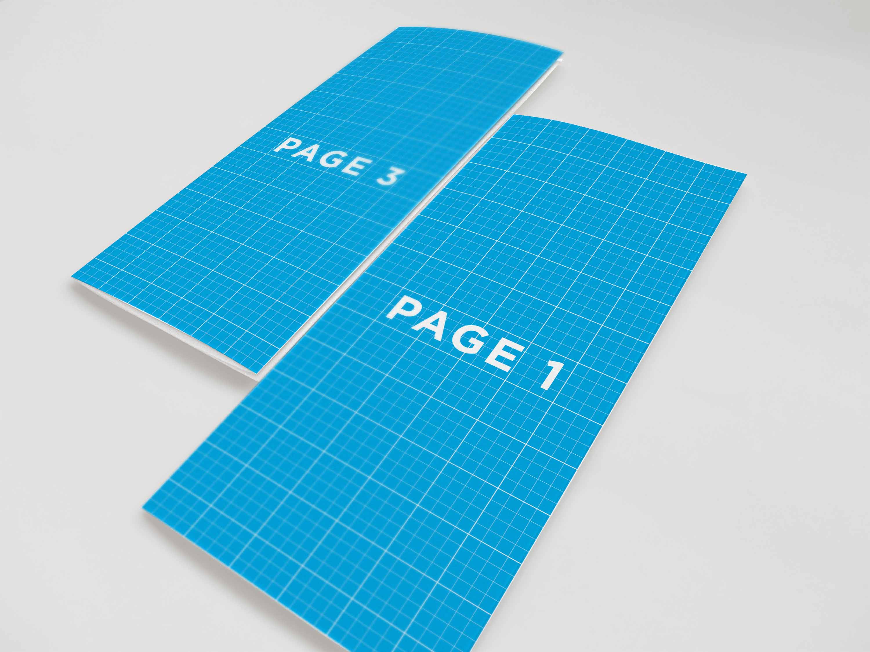 创意三折页模板资源