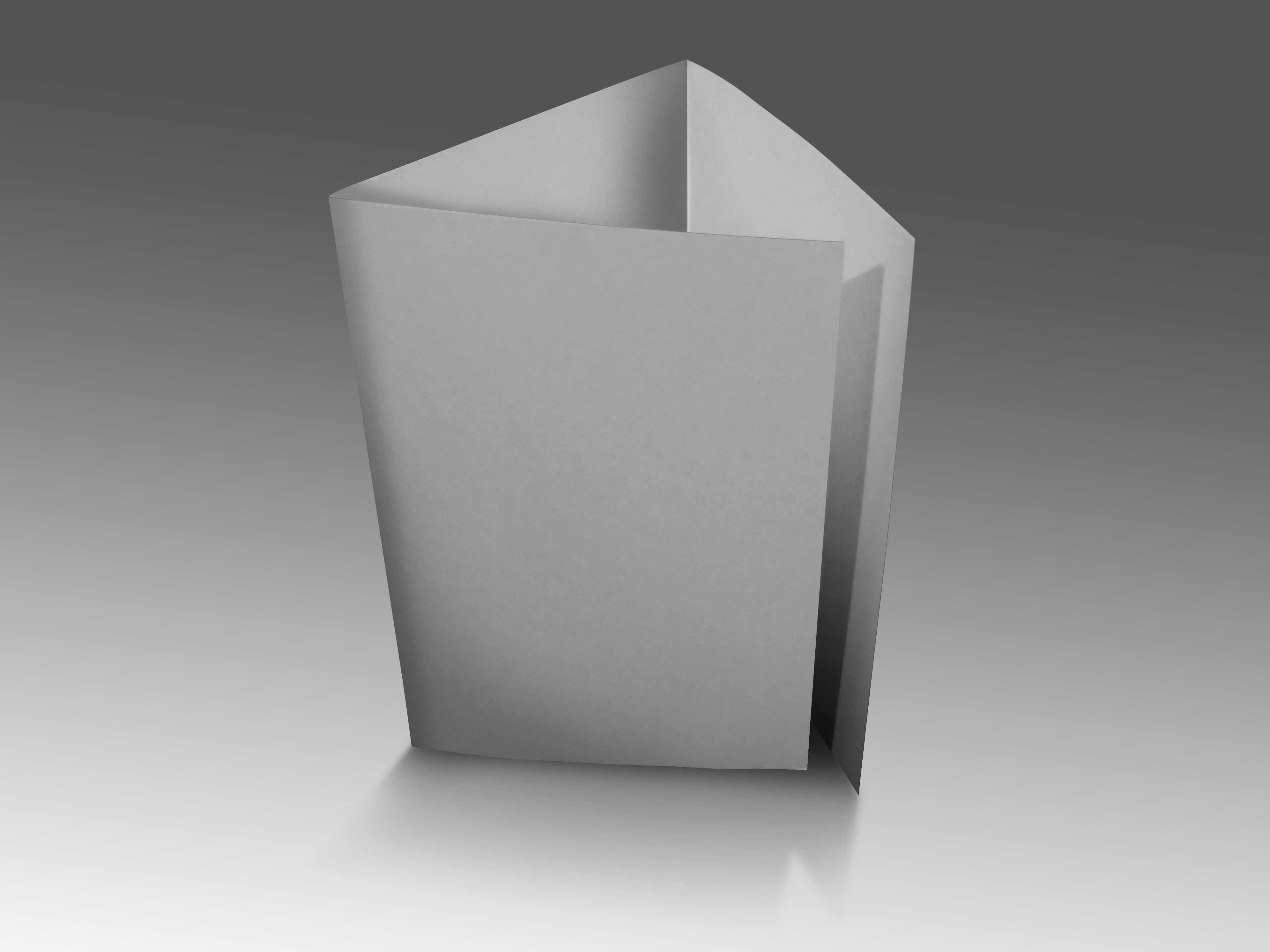 大三折页设计样机素材