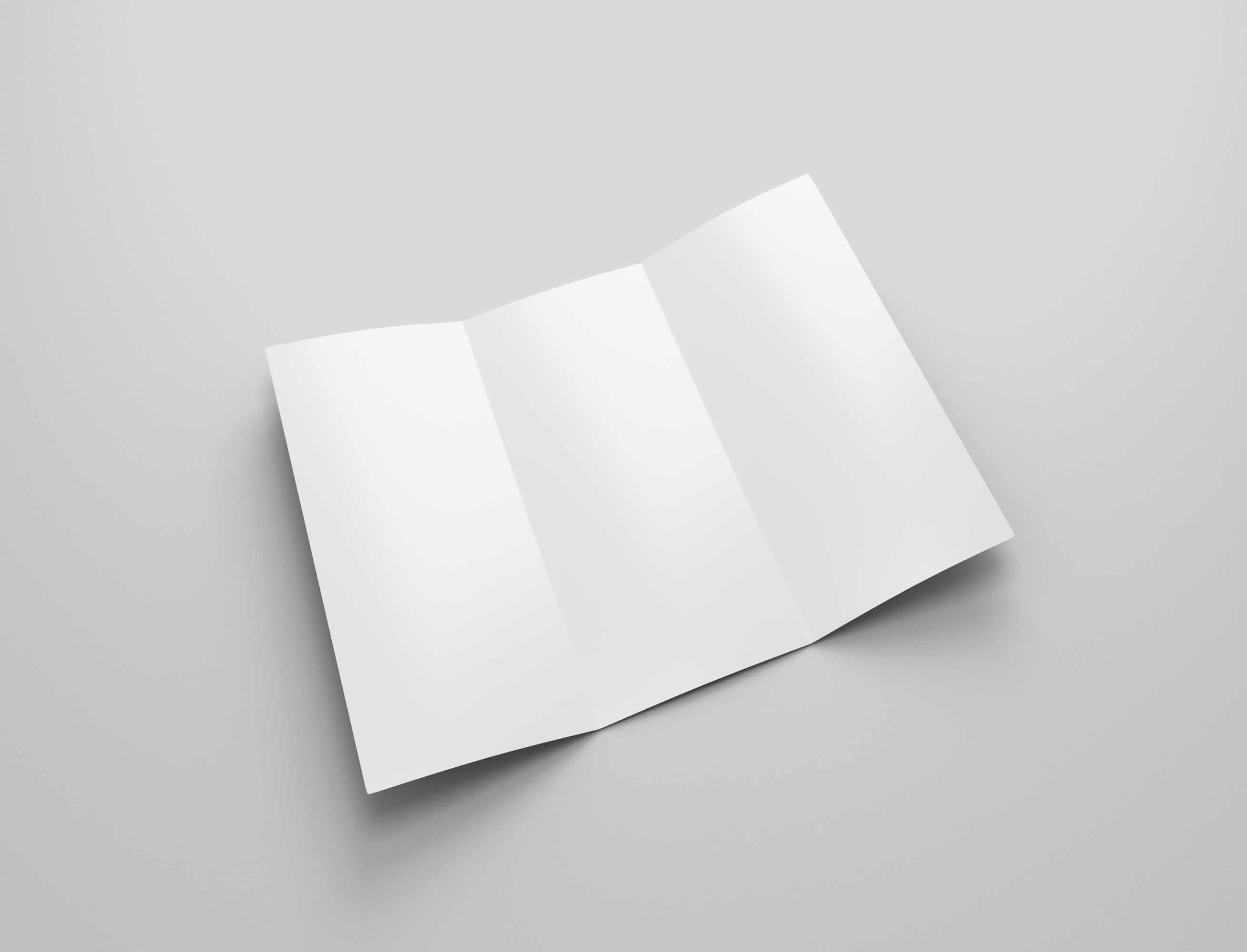 广告折页展示psd样机