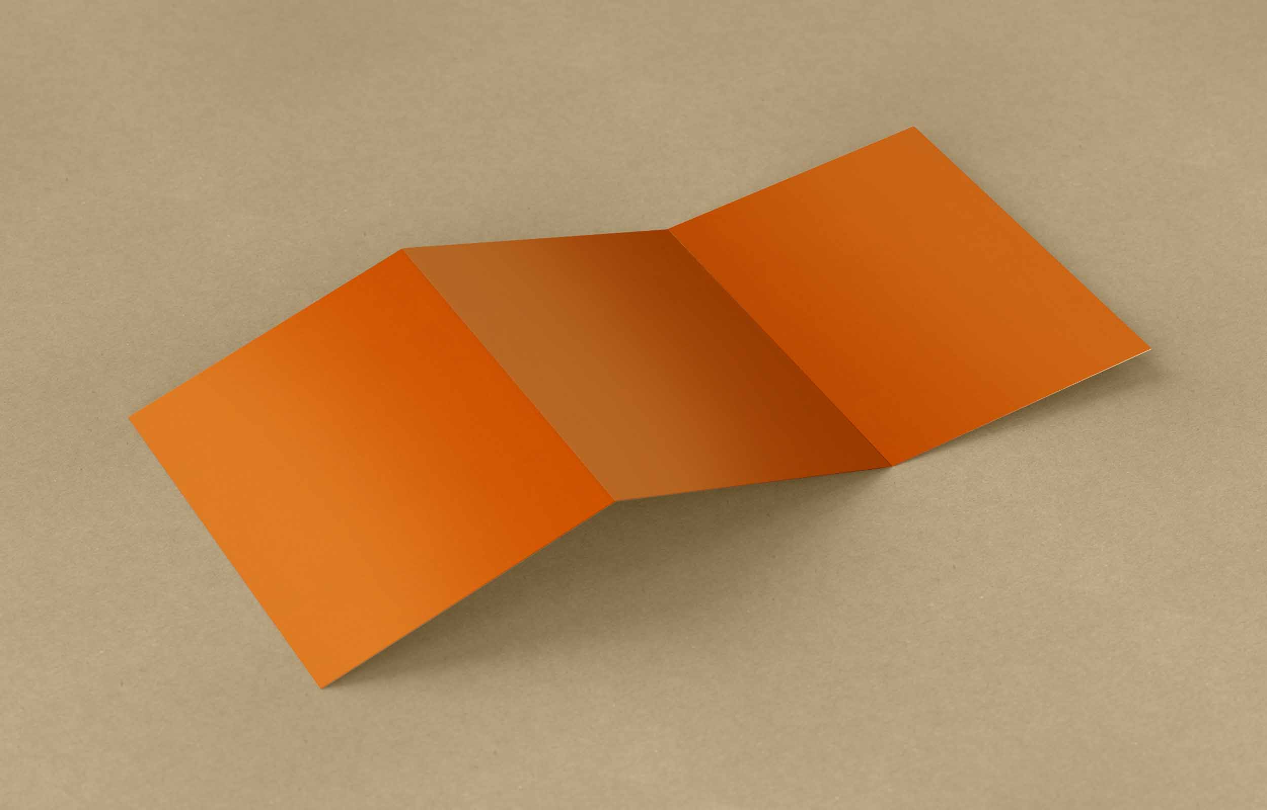 折页内容展示ps样机