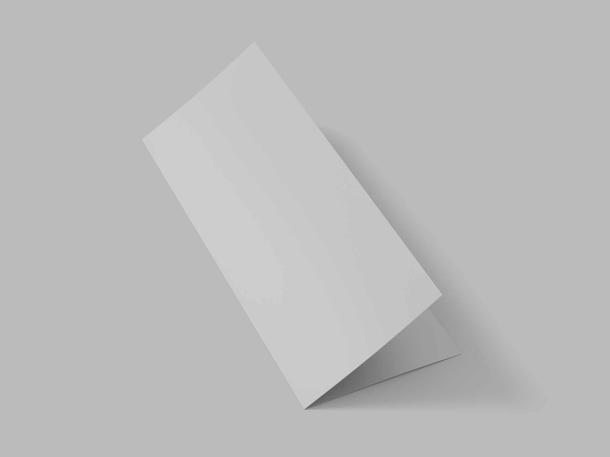 折页封面展示ps样机