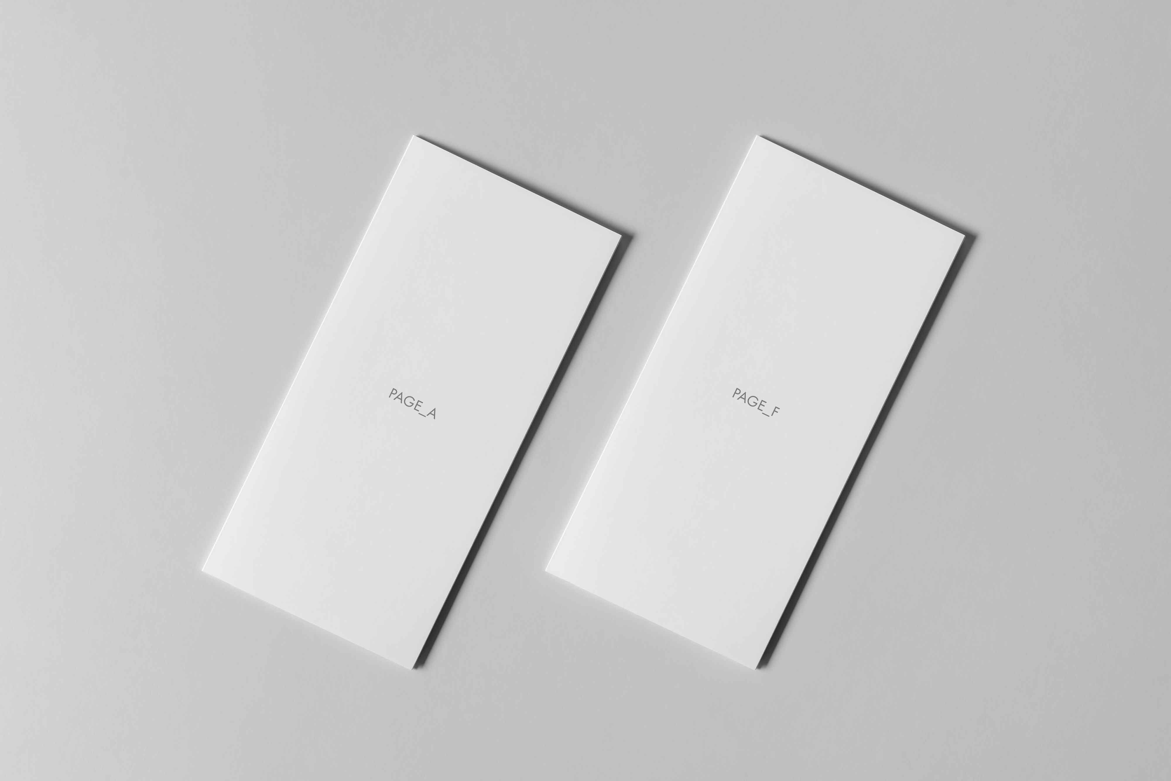 折页封面设计psd素材源文件