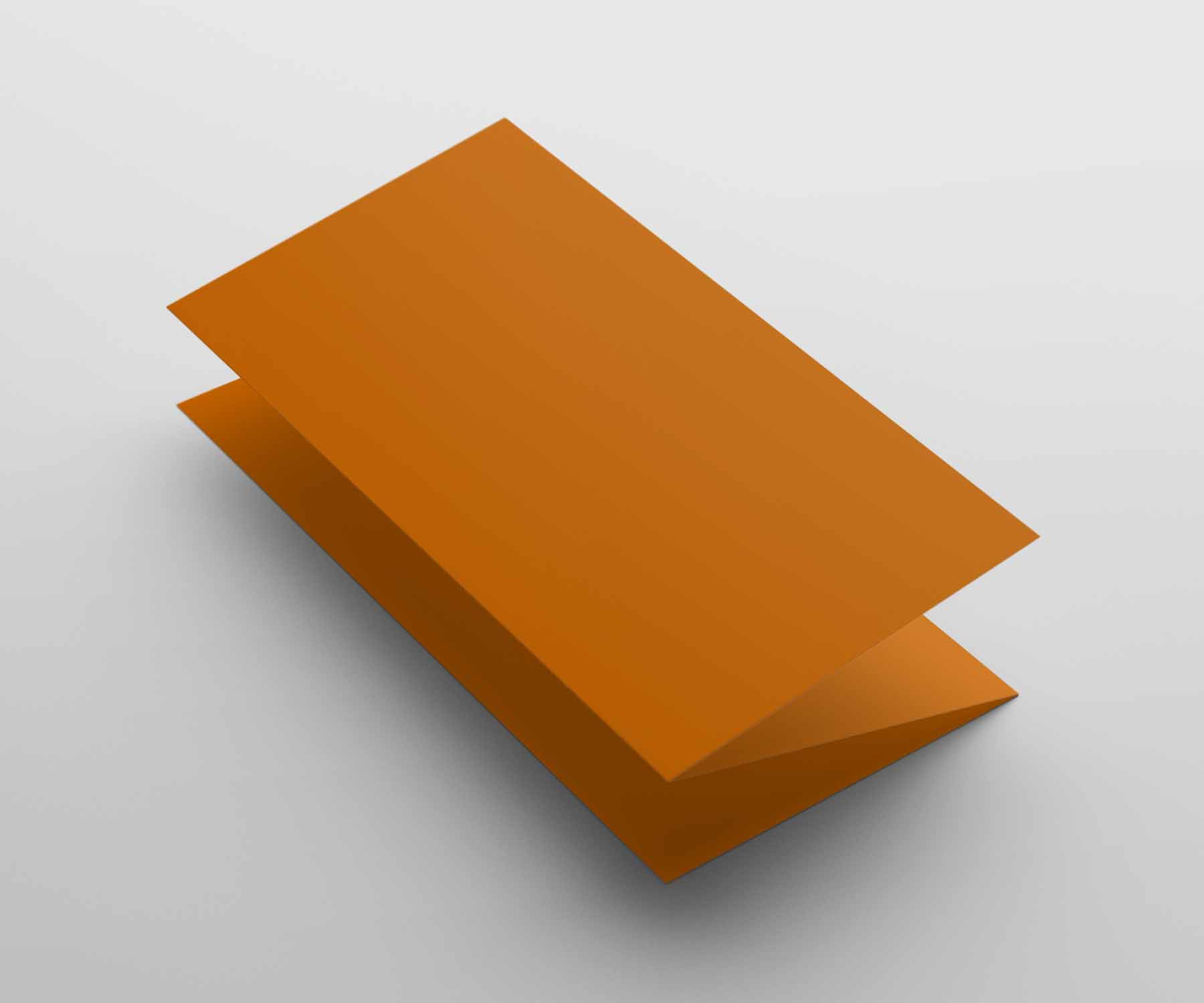 折页封面设计方案ps样机