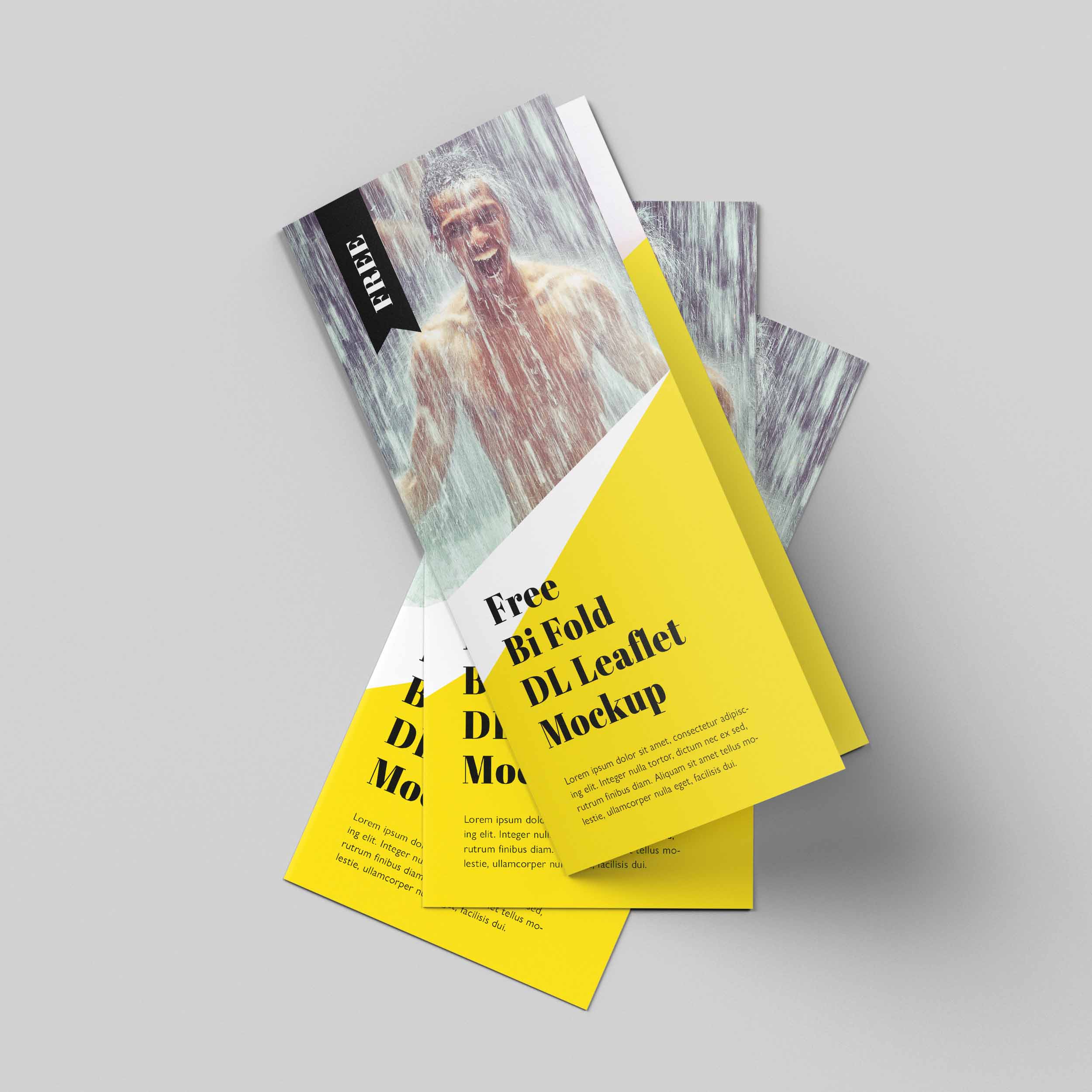 折页设计ps样机