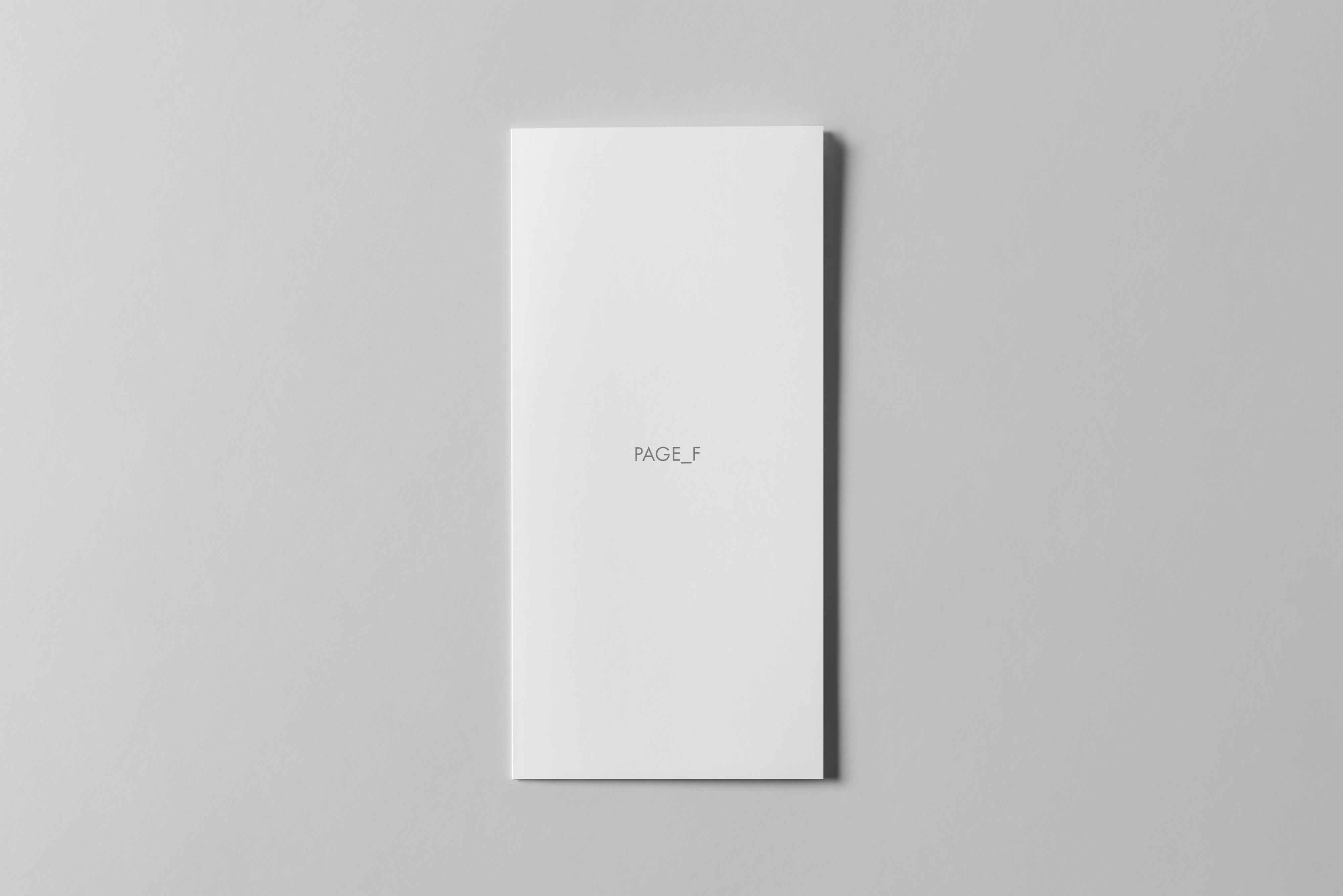 折页设计智能样机素材