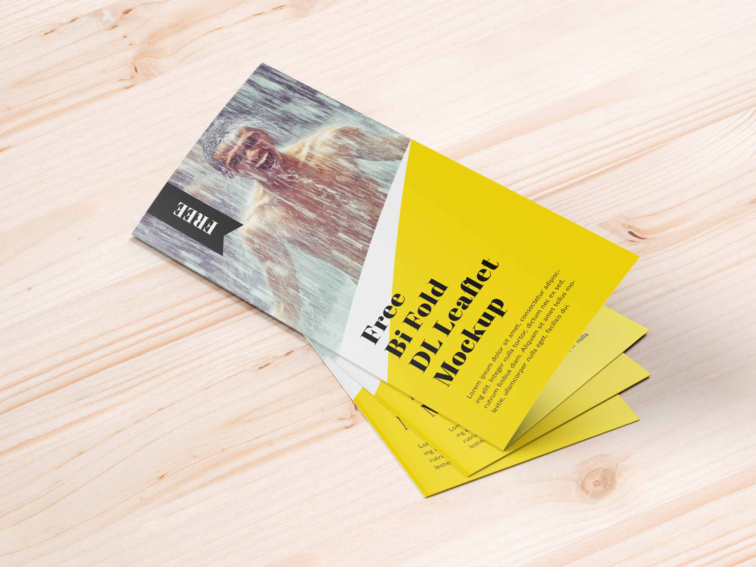 重叠折页ps样机