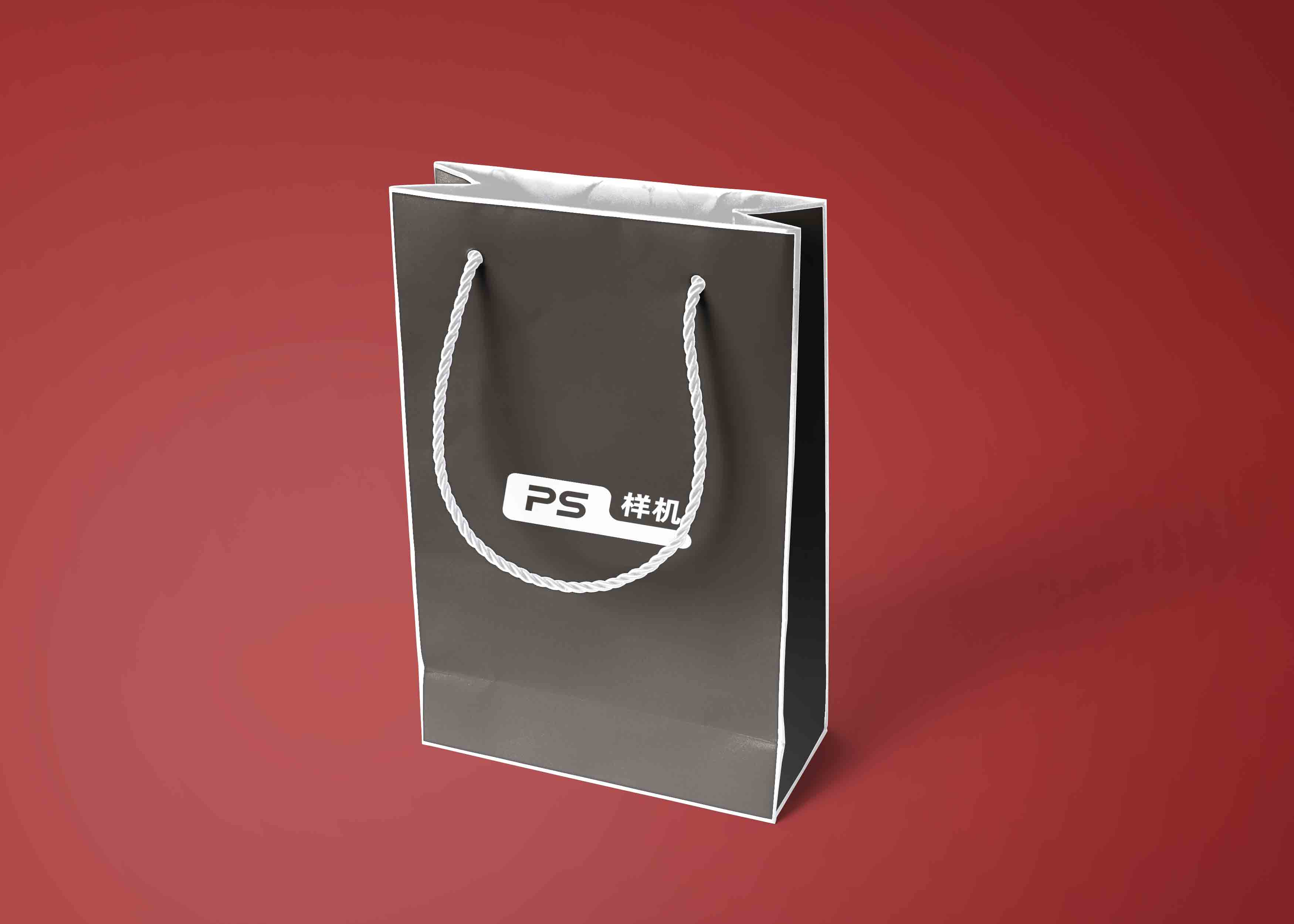 VI设计手提袋样机PSD模板