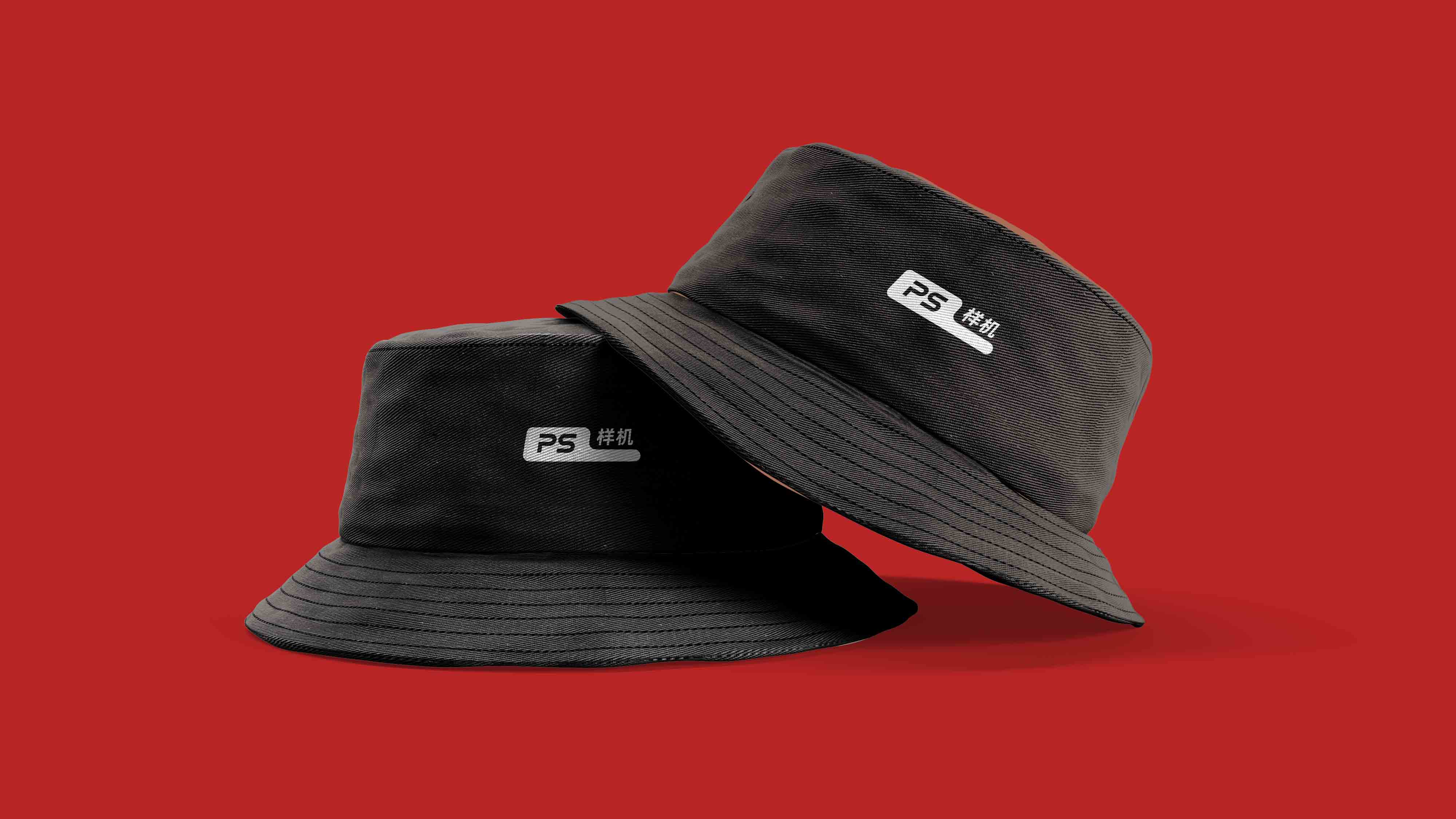 VI设计渔夫帽样机PSD模板