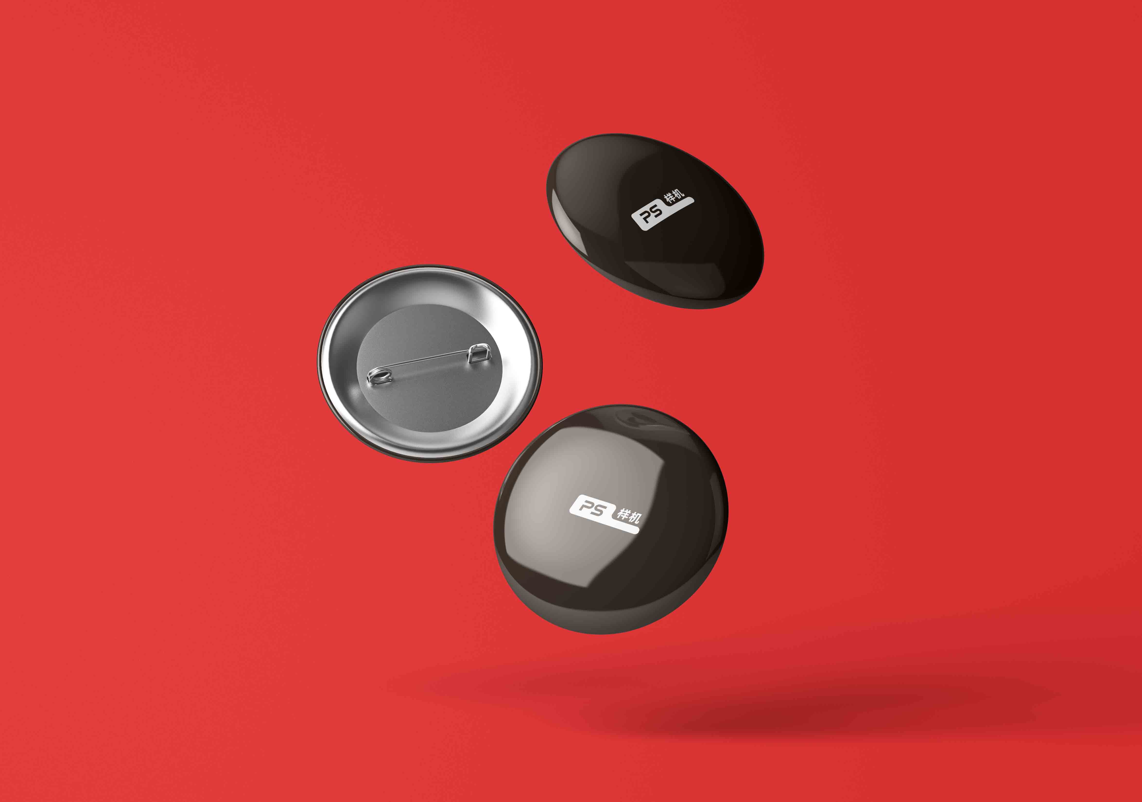 企业徽章VI设计样机PSD模板