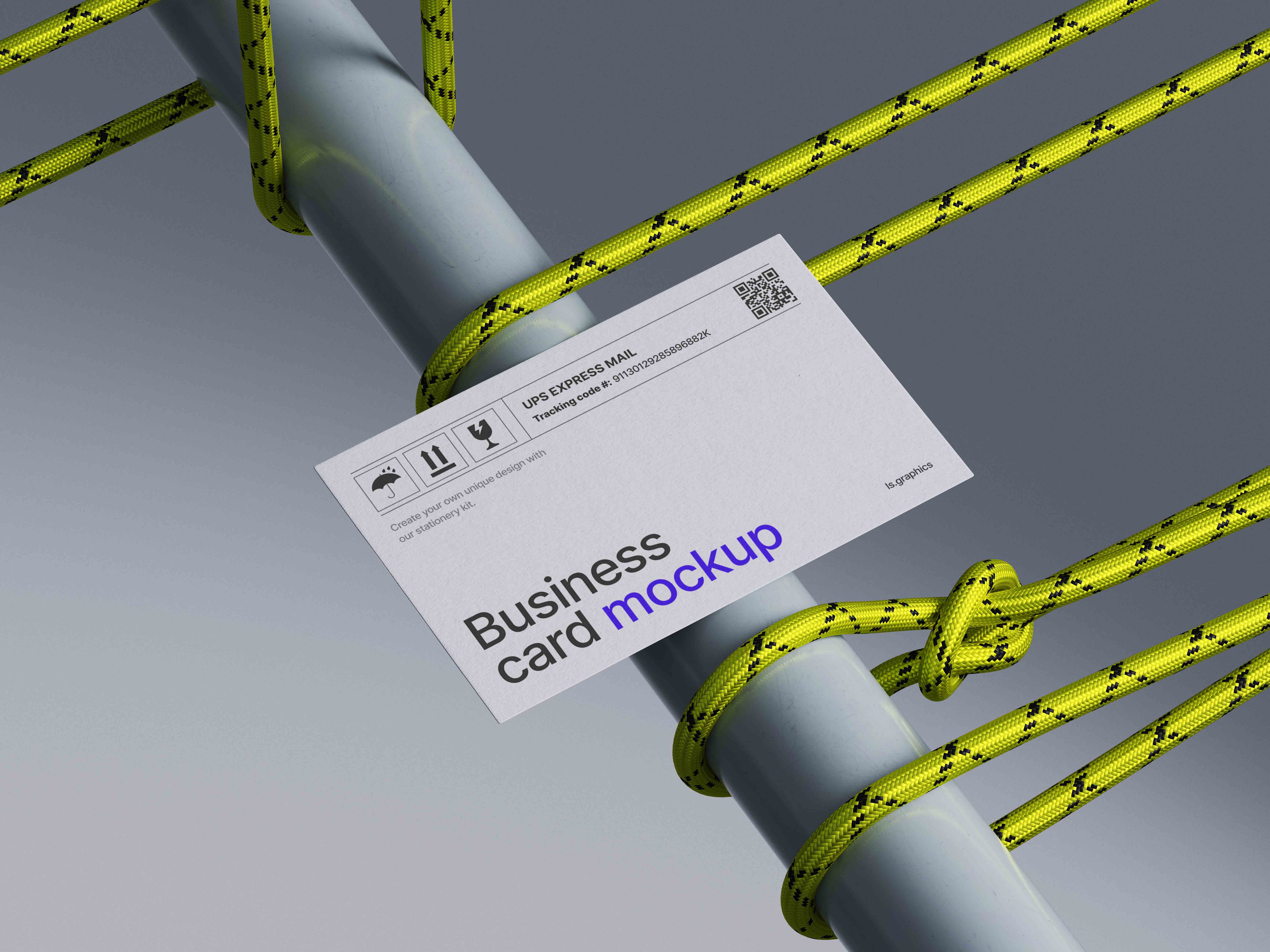 名片工业风psd贴图素材