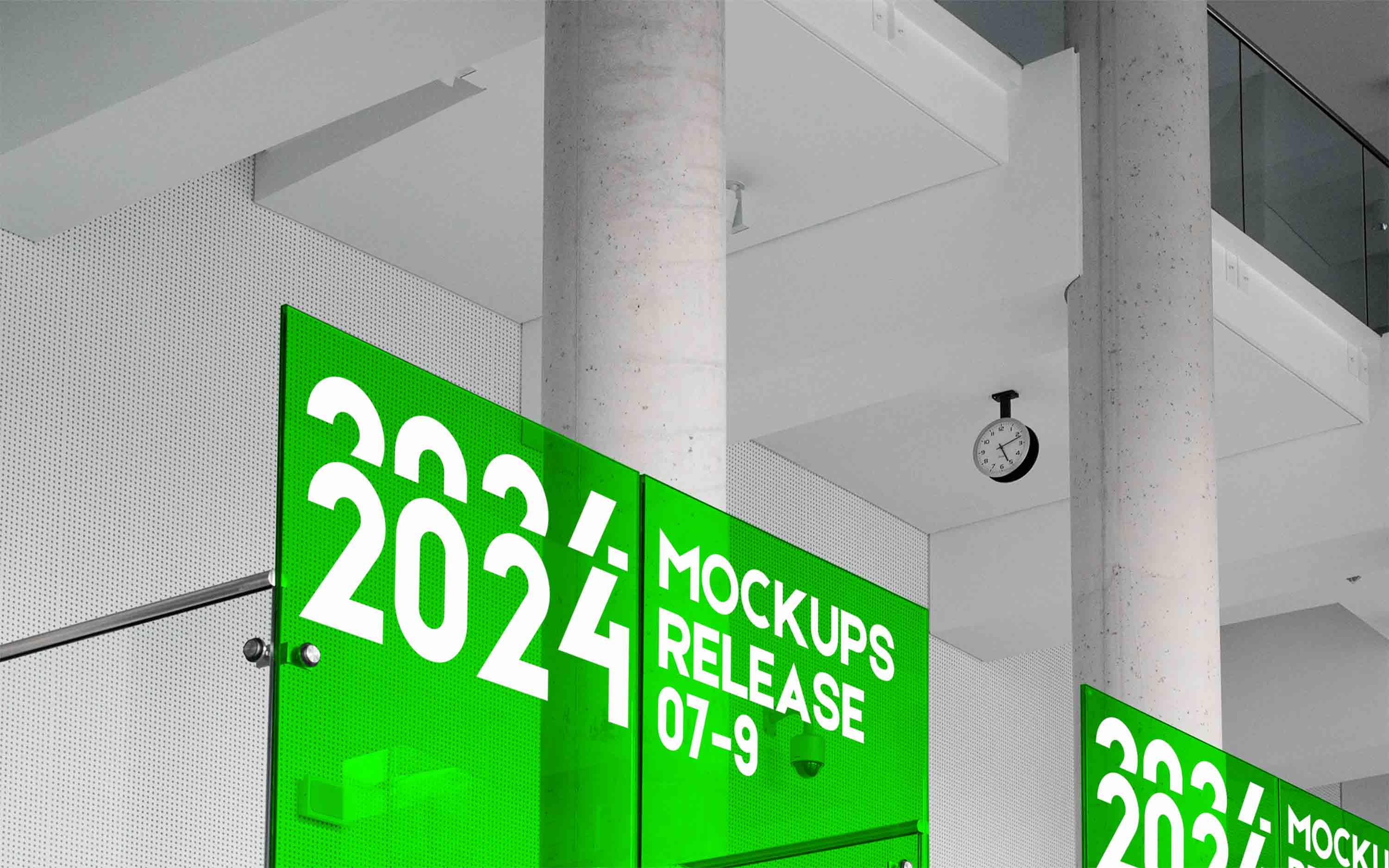 室内展会导视PS样机