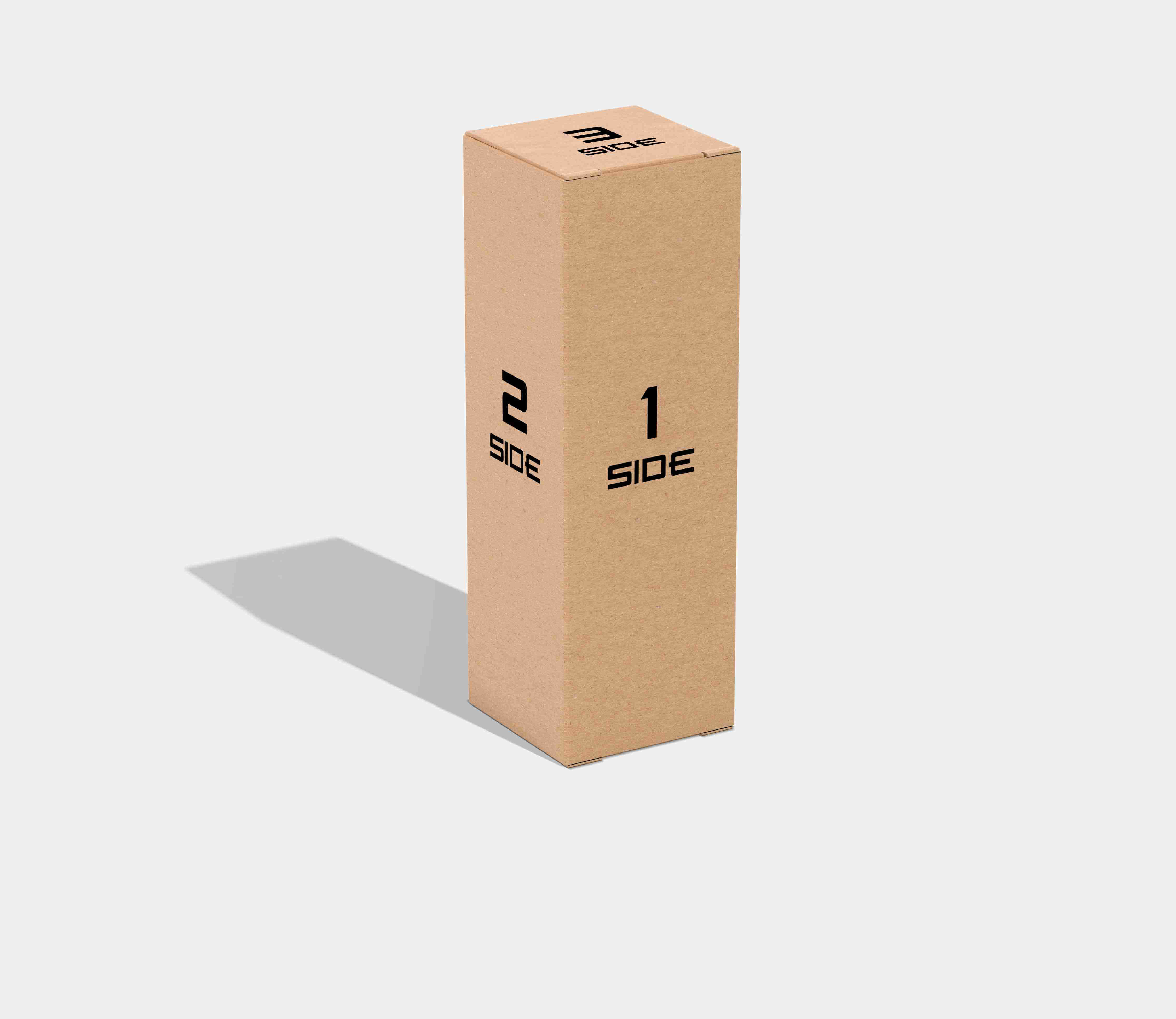 40公分高度的牛皮纸箱包装设计ps素材