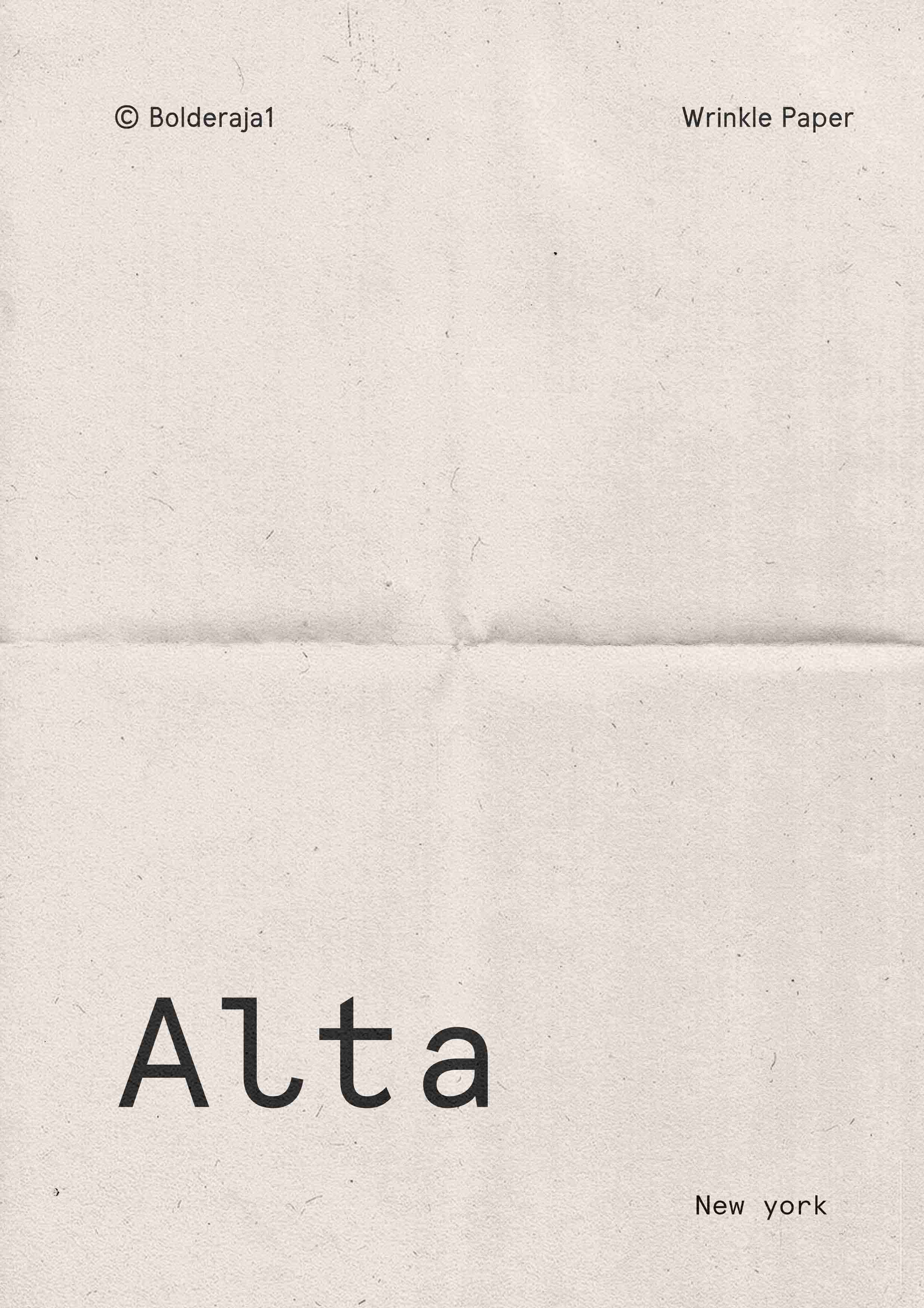 对折褶皱效果ps样机素材