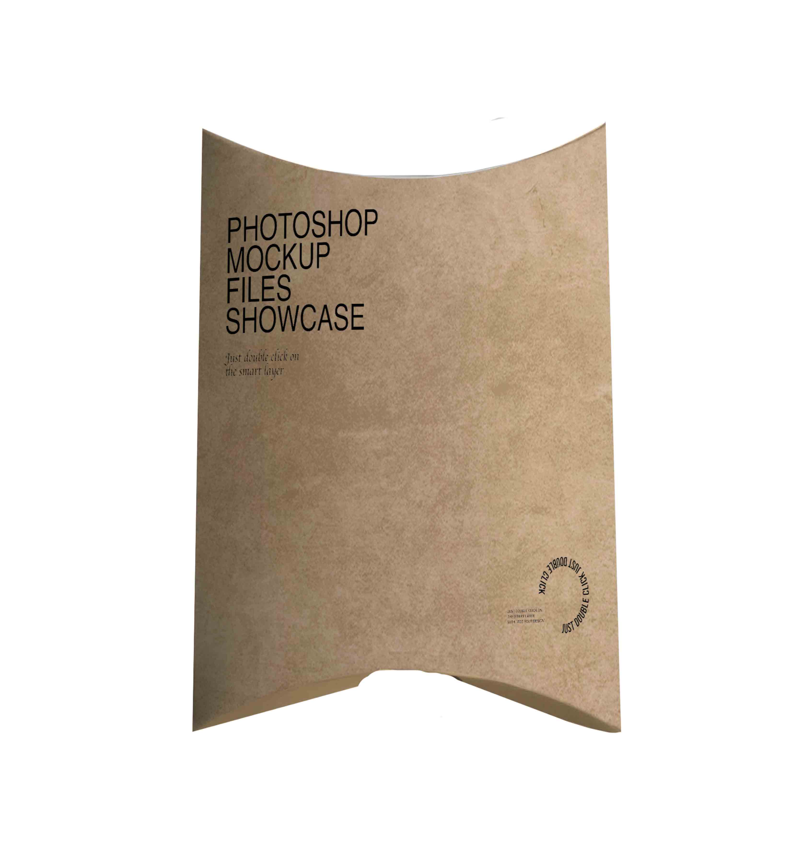 异形礼盒包装展示ps样机素材