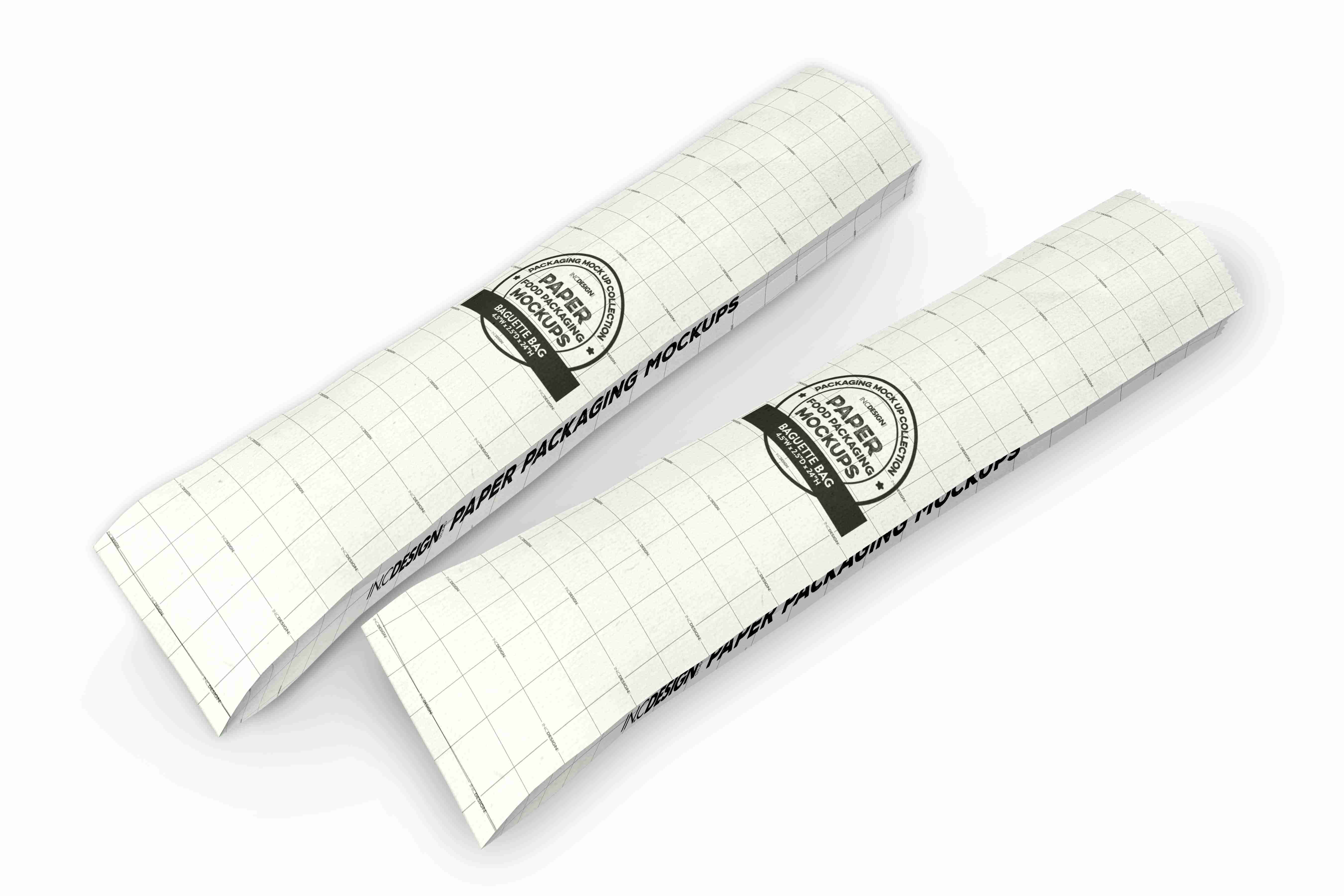 烤肠包装设计ps样机模板