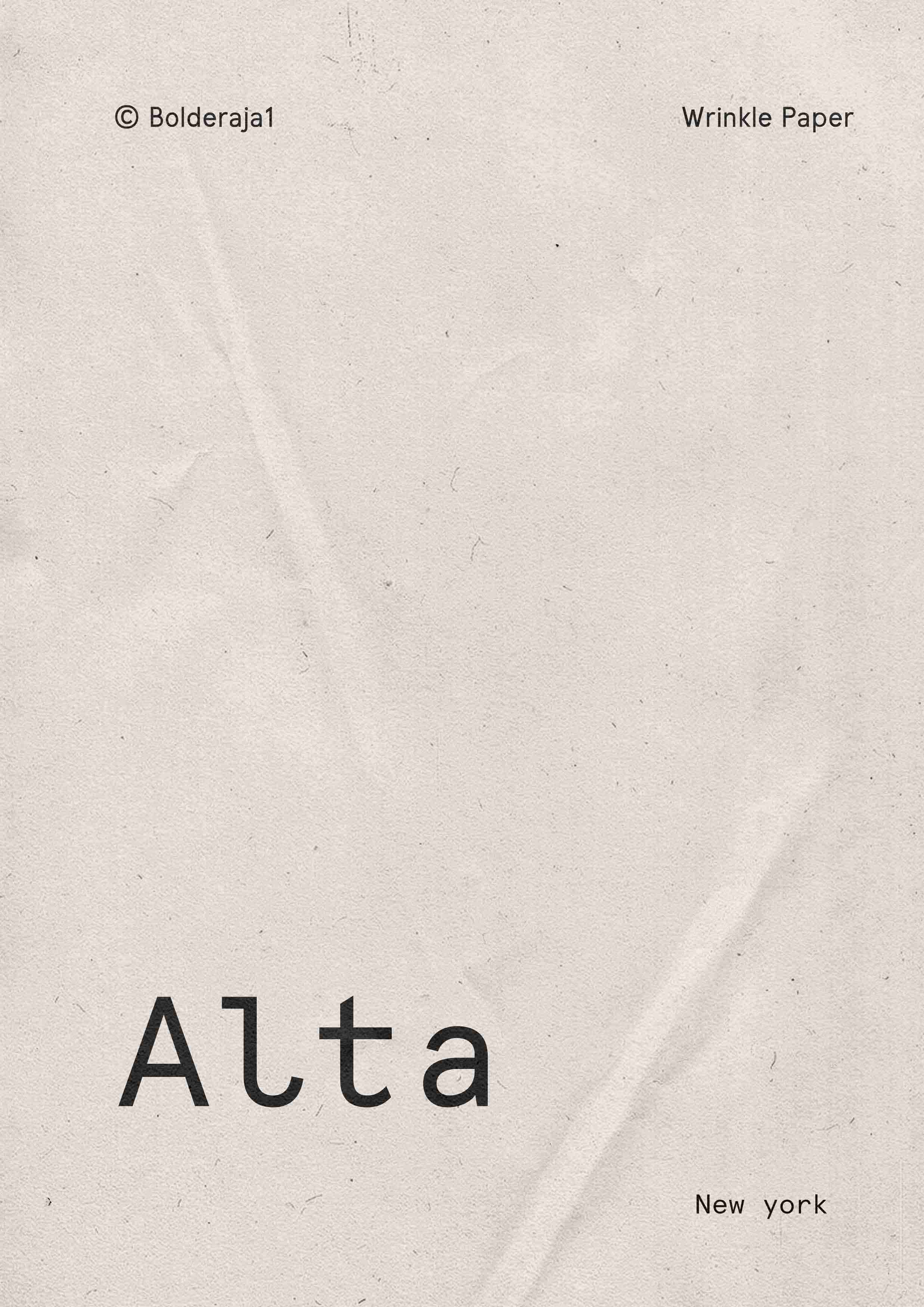 褶皱效果A4海报ps样机